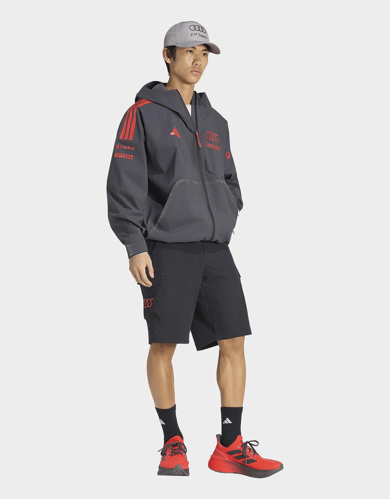 adidas AUDI REVOLUT F1 TEAM MECHANICS REGENJACKE
