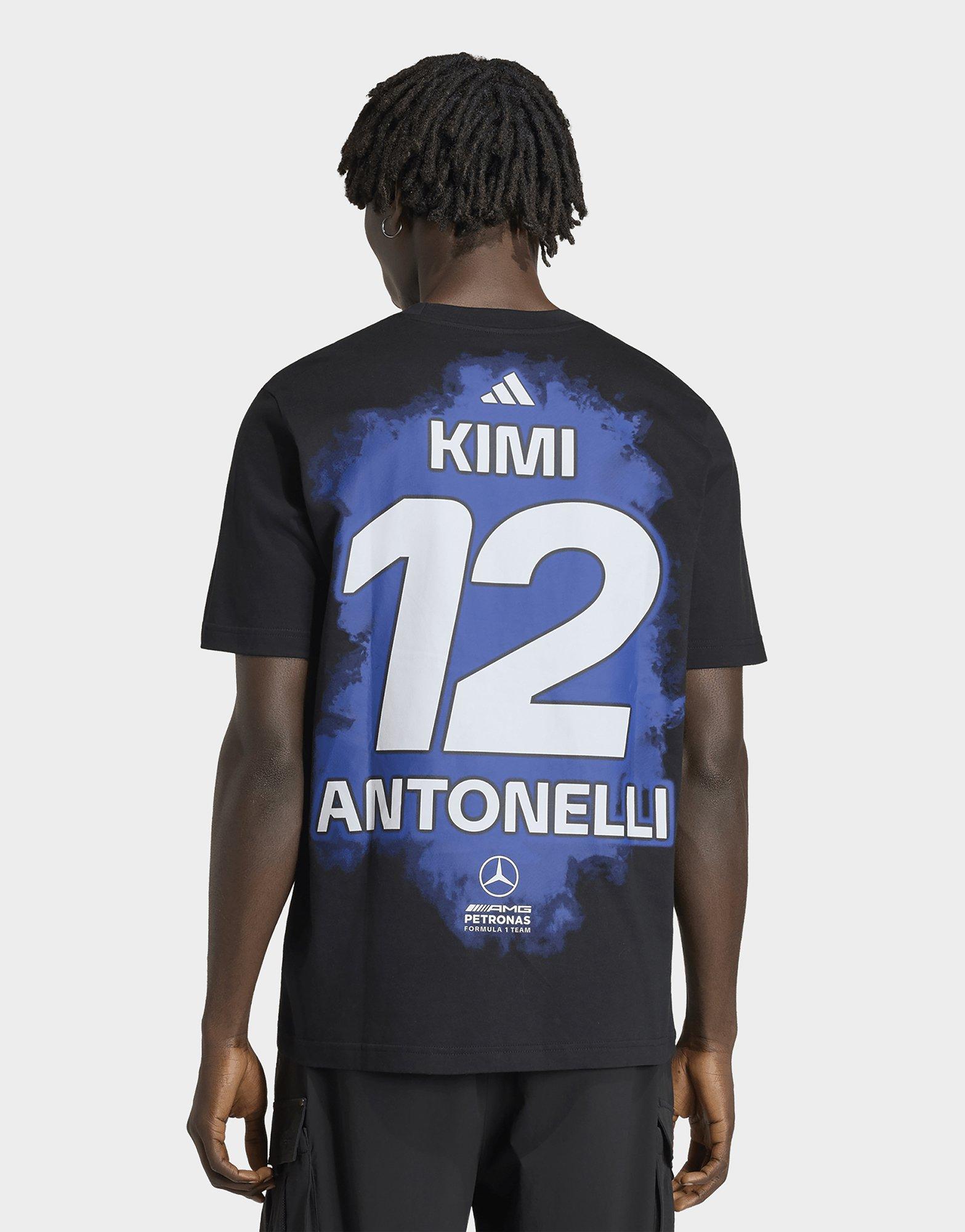 adidas T-shirt Mercedes - Amg Petronas Formula 1 Team Kimi Antonelli Name & Number