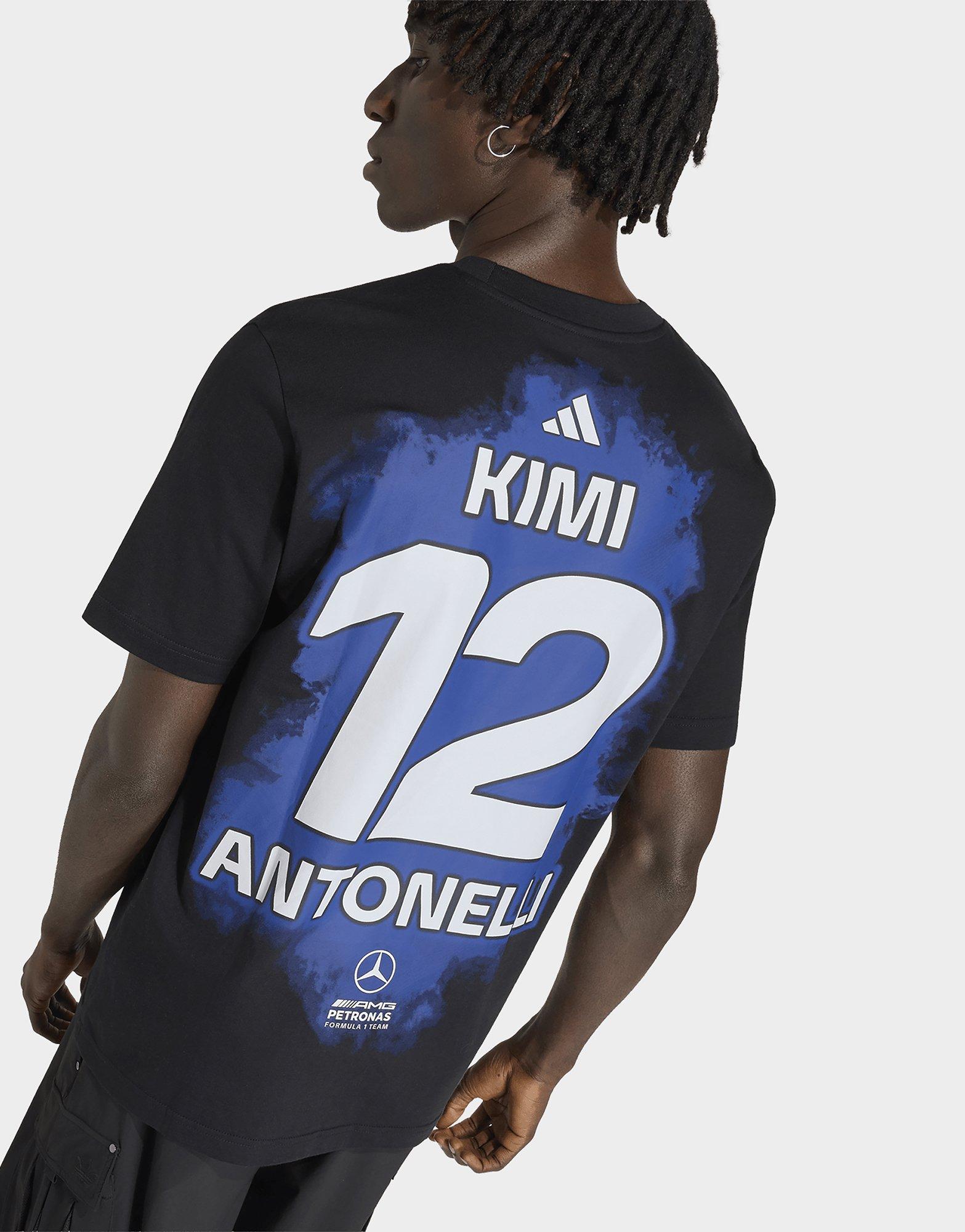 adidas T-shirt Mercedes - Amg Petronas Formula 1 Team Kimi Antonelli Name & Number