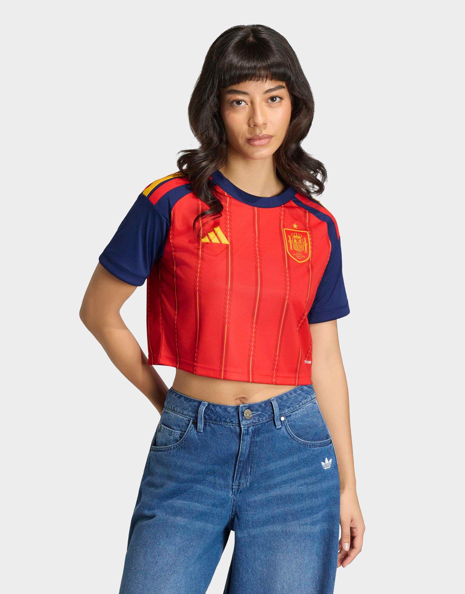 adidas Maglia Home Cropped Spagna 26