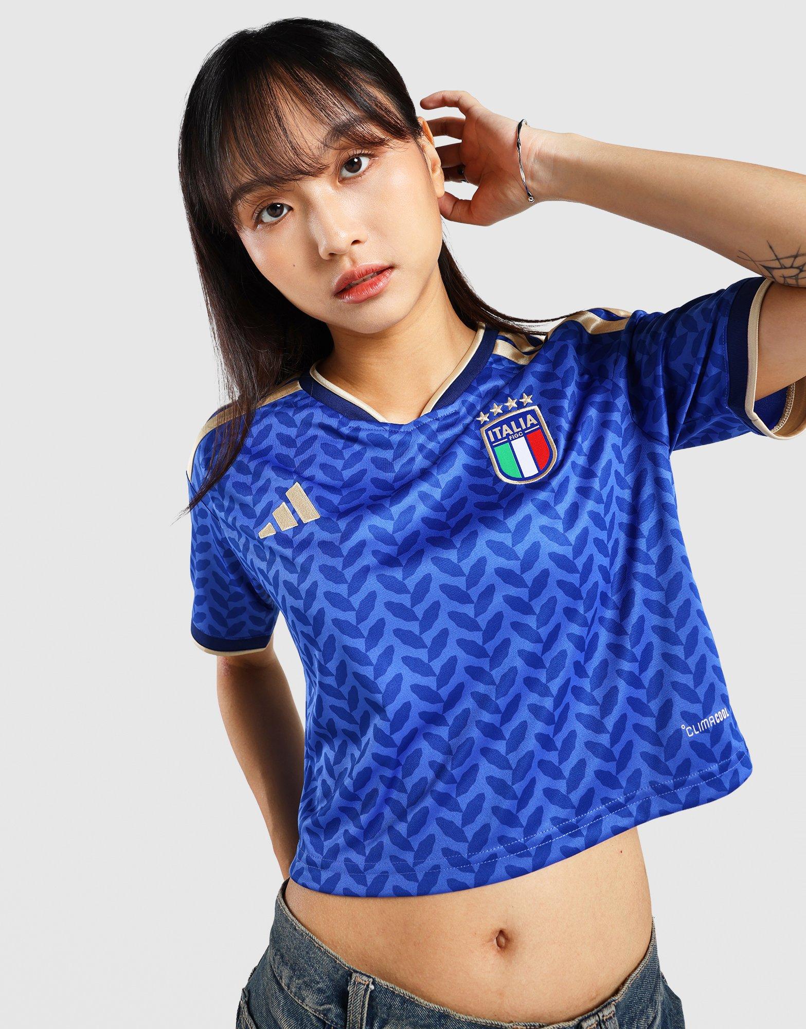 adidas Maglia Home Cropped Italia 26