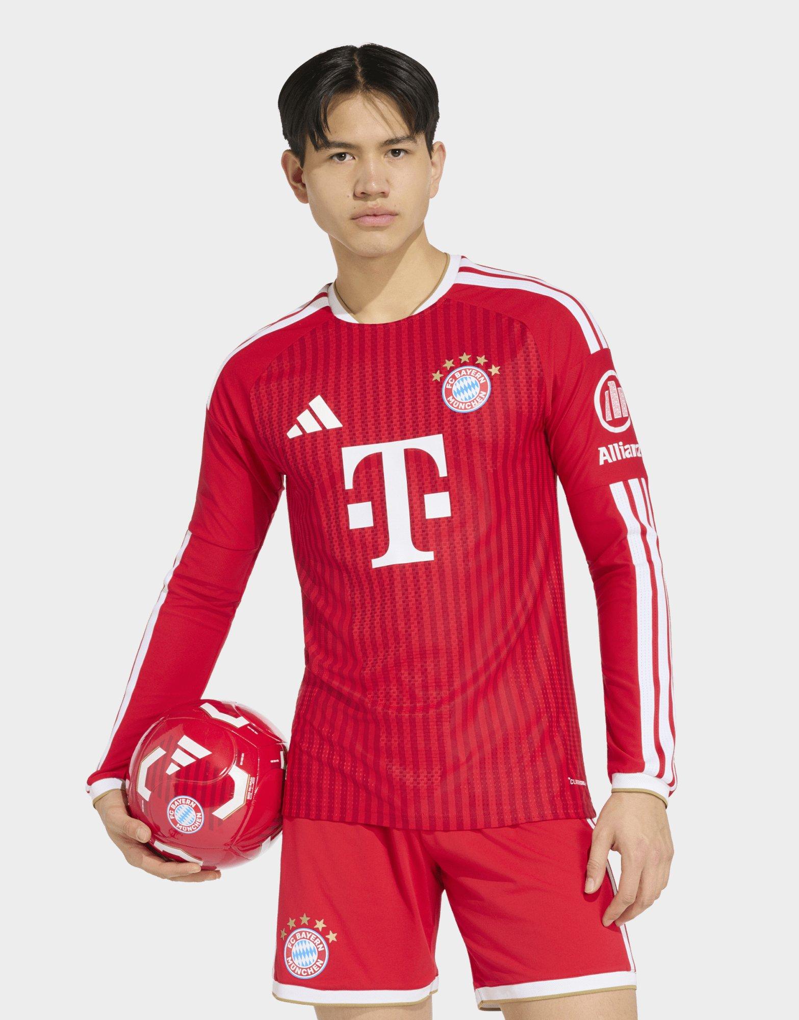 adidas FC Bayern 26/27 Home Authentic Jersey Long Sleeve