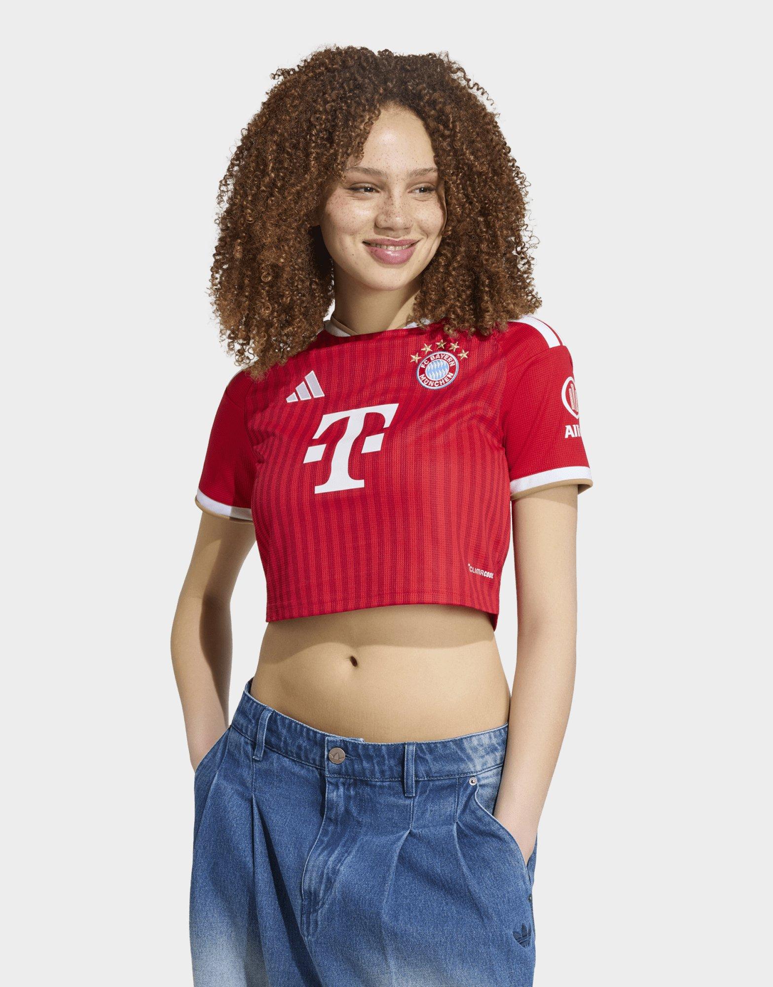 adidas FC Bayern 26/27 Home Cropped Jersey