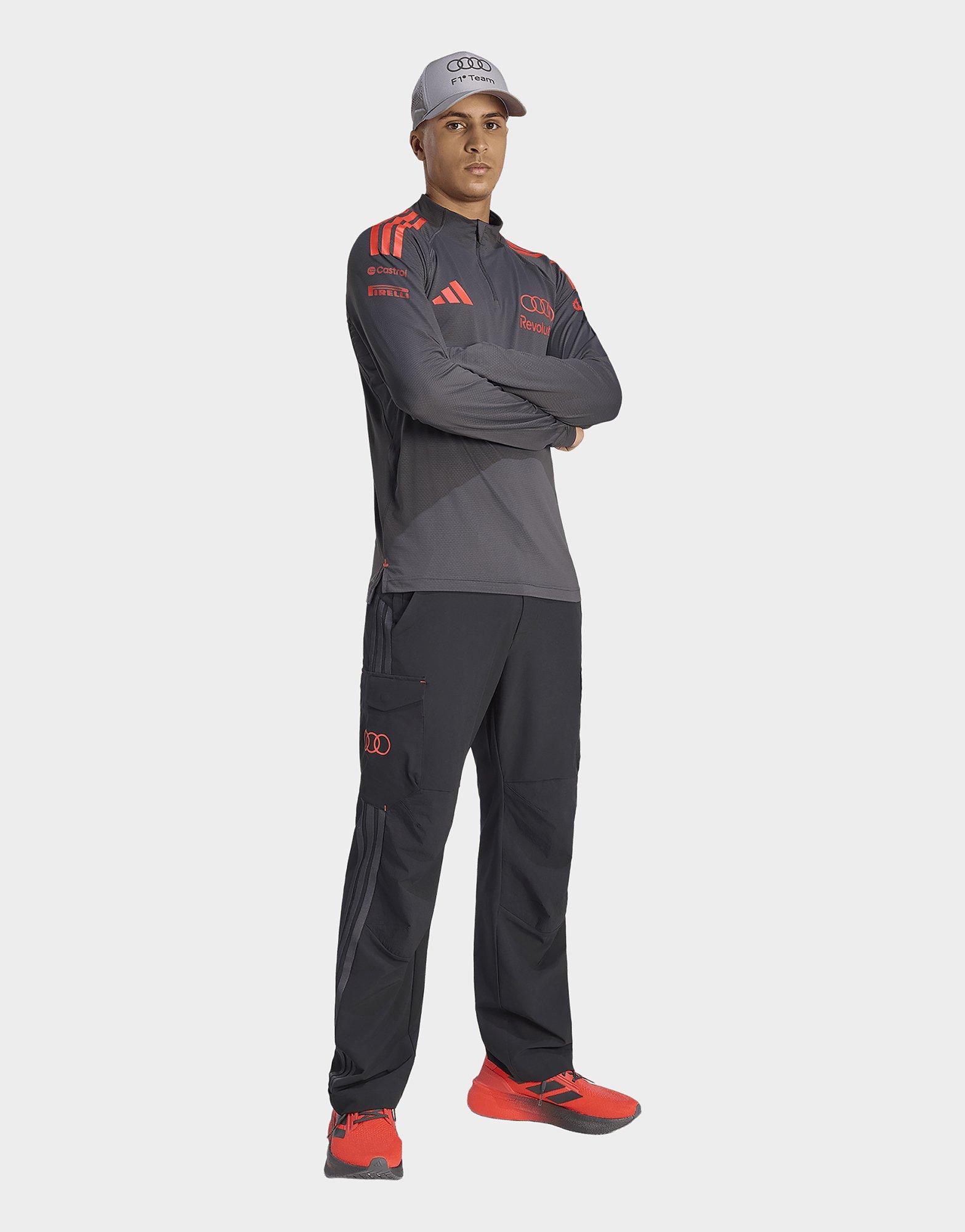 adidas AUDI REVOLUT F1 TEAM MECHANICS 1/4 REISSVERSCHLUSS-JACKE