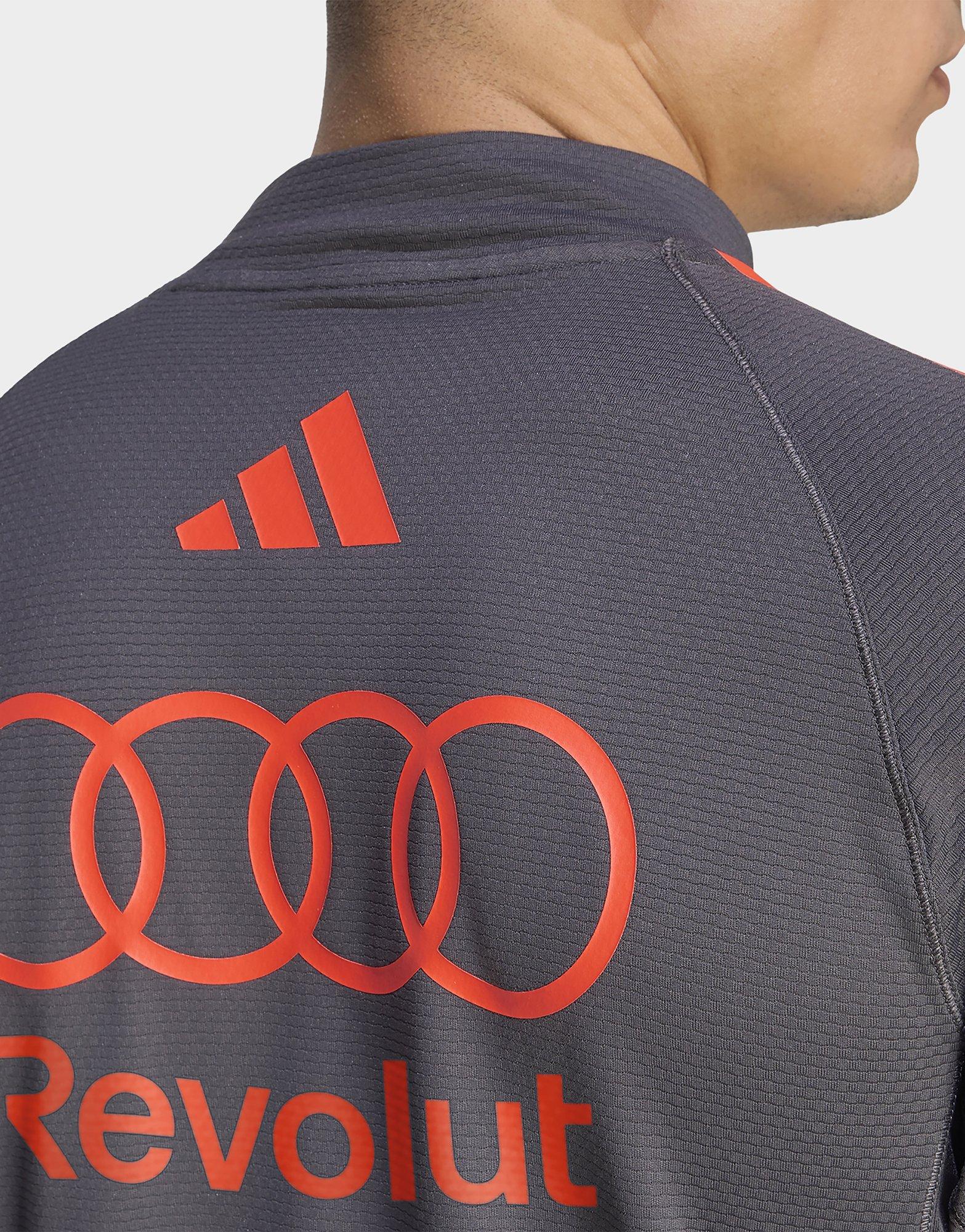 adidas AUDI REVOLUT F1 TEAM MECHANICS 1/4 REISSVERSCHLUSS-JACKE