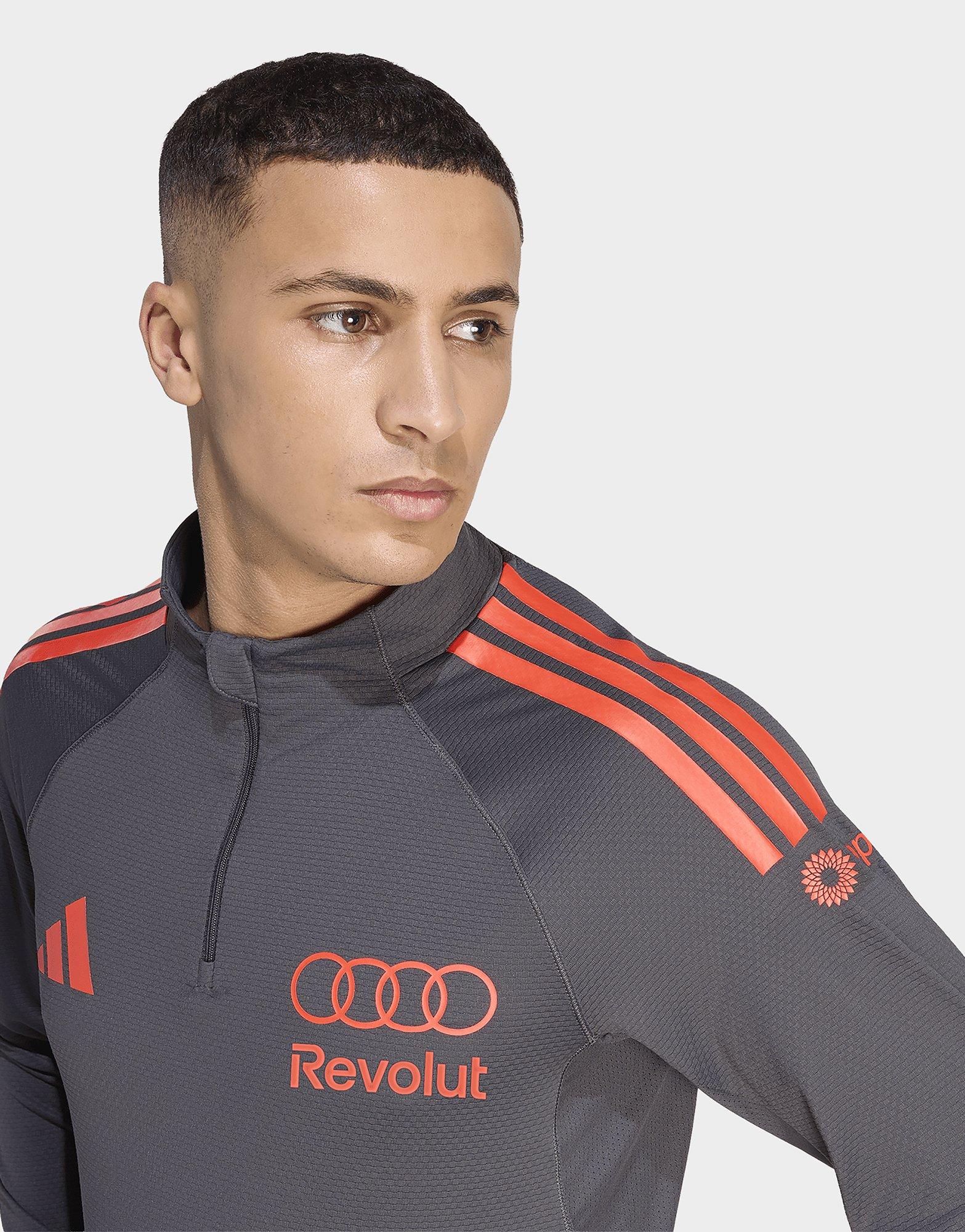 adidas AUDI REVOLUT F1 TEAM MECHANICS 1/4 REISSVERSCHLUSS-JACKE