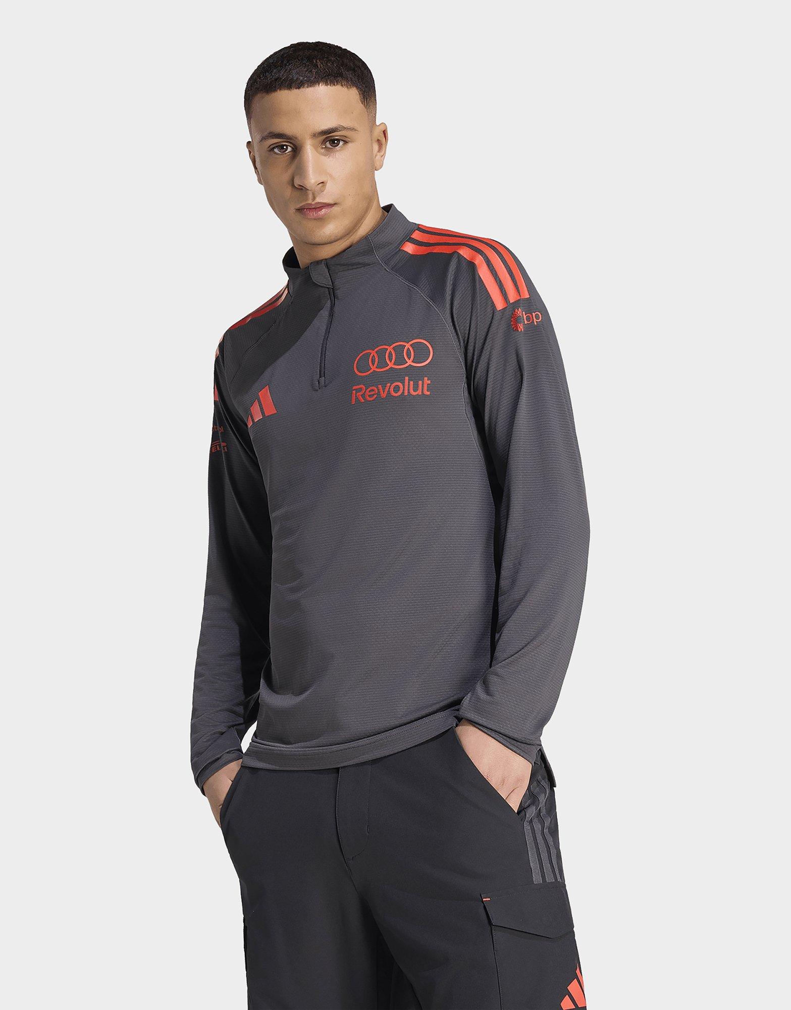 adidas Giacca Con Zip A 1/4 Meccanici Team Audi Revolut F1