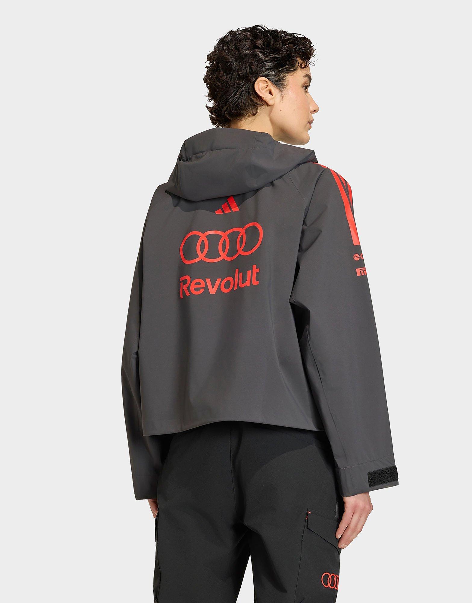 adidas AUDI REVOLUT F1 TEAM MECHANICS RAIN JACKET