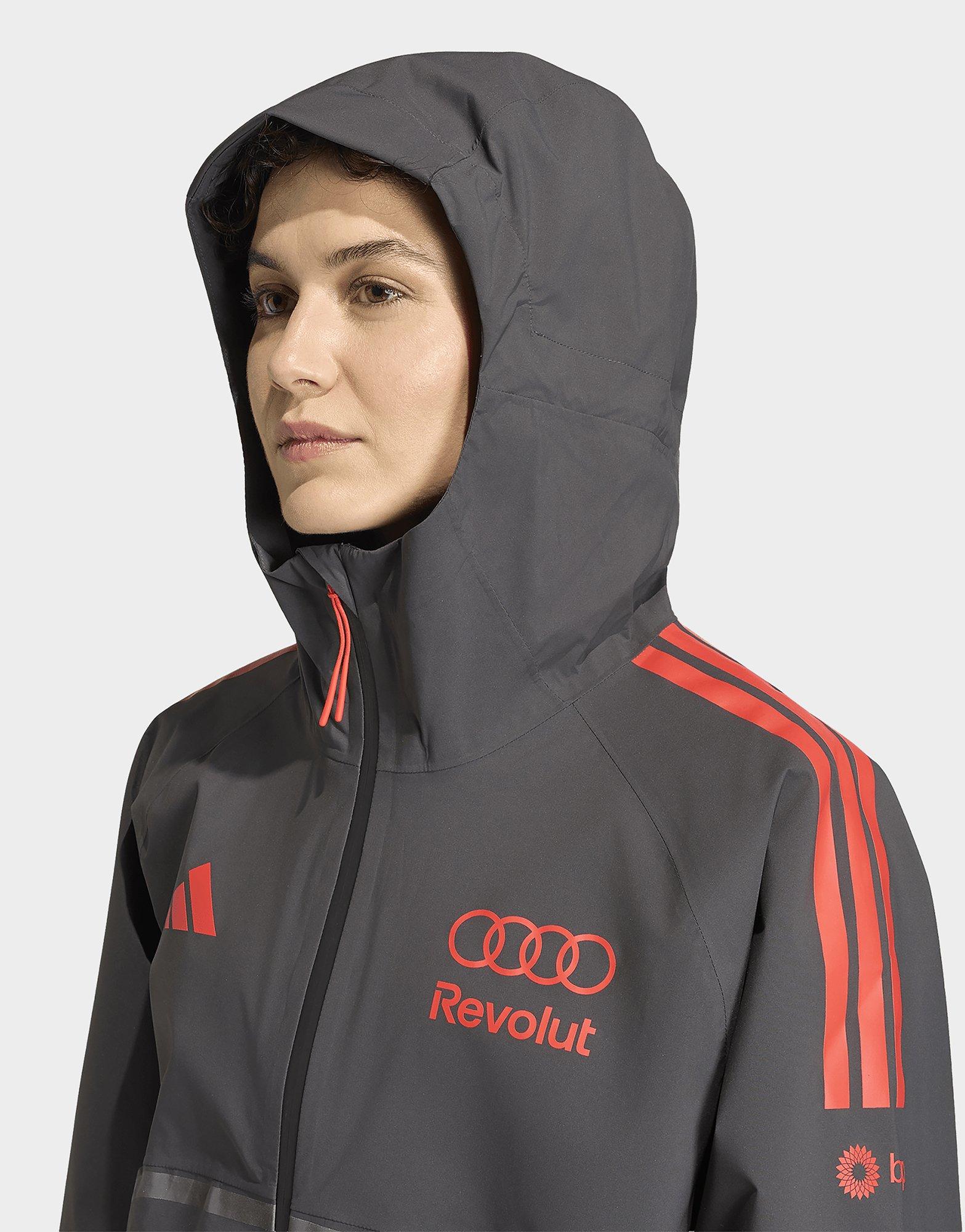 adidas AUDI REVOLUT F1 TEAM MECHANICS RAIN JACKET