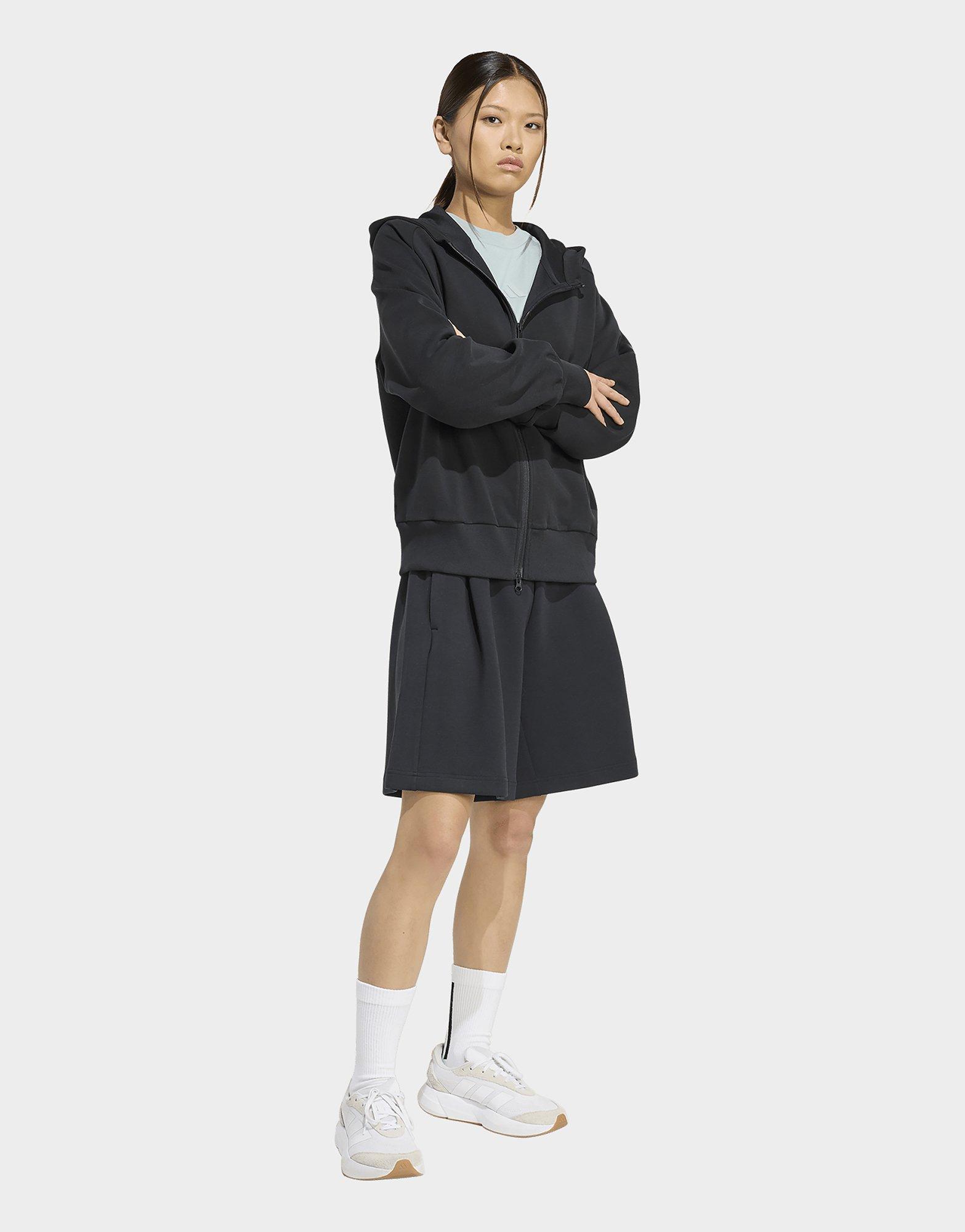 adidas Soft Lux Kapuzenjacke, Reissverschluss