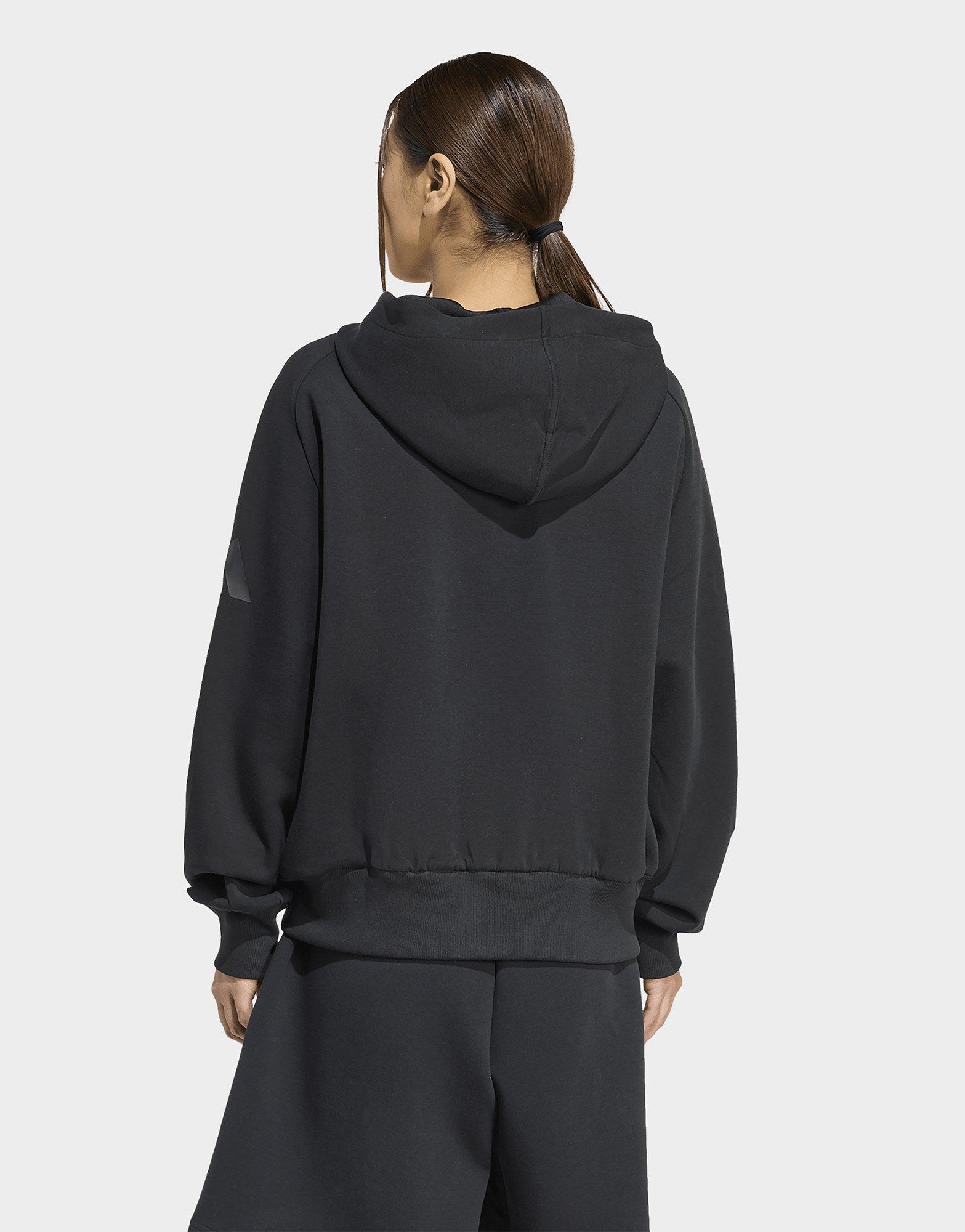 adidas Soft Lux Kapuzenjacke, Reissverschluss