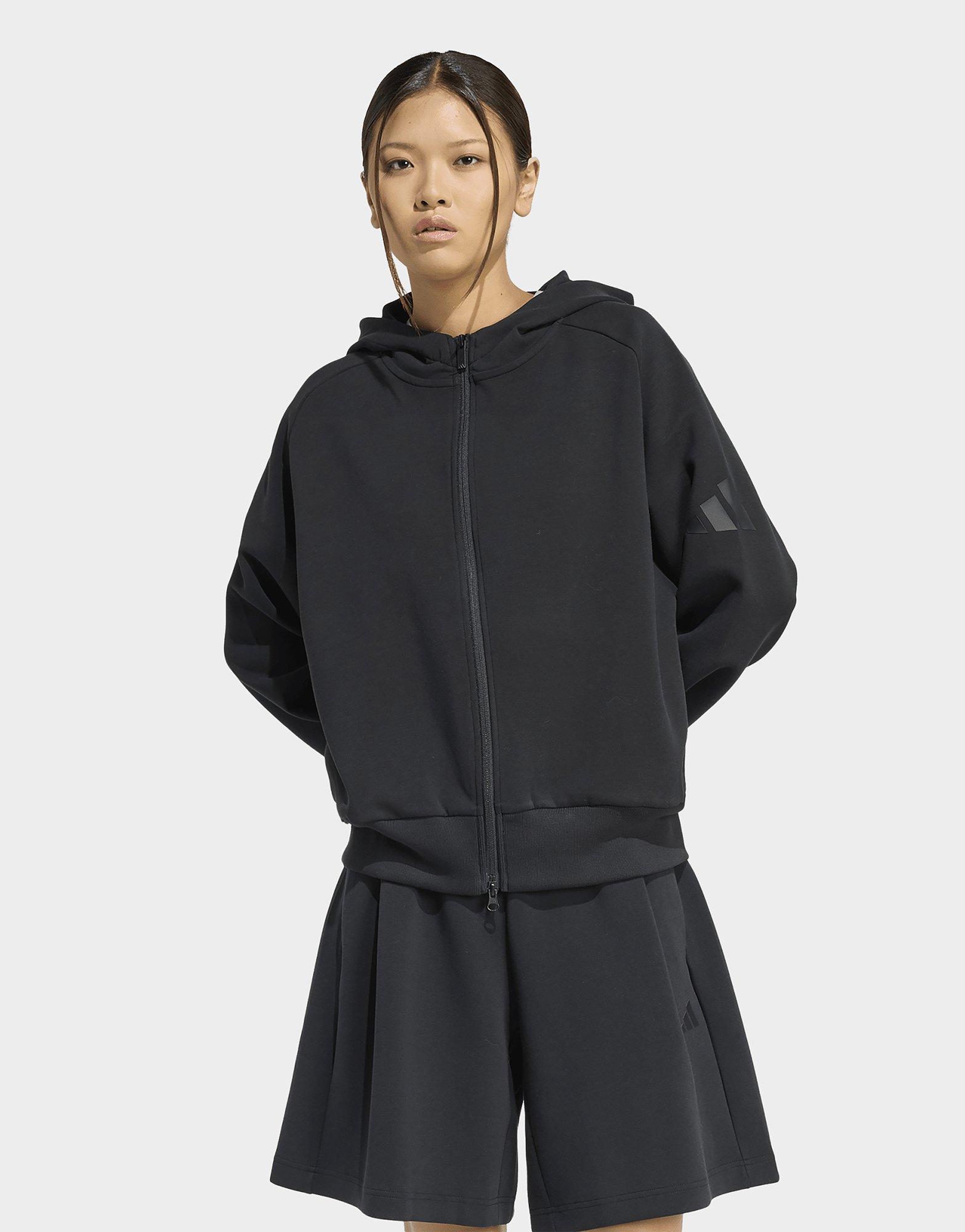 adidas Soft Lux Full-zip Hoodie