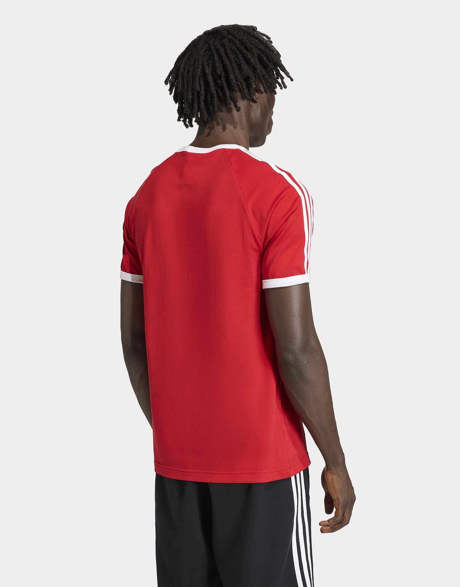 adidas 3-STRIPES SLIM RINGER TEE