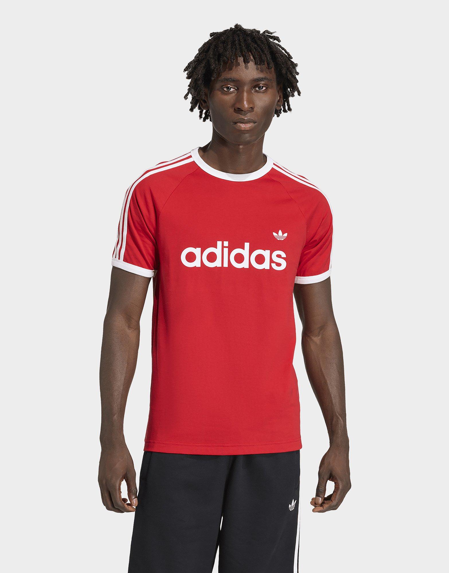 adidas T-shirt Slim Ringer 3-Stripes