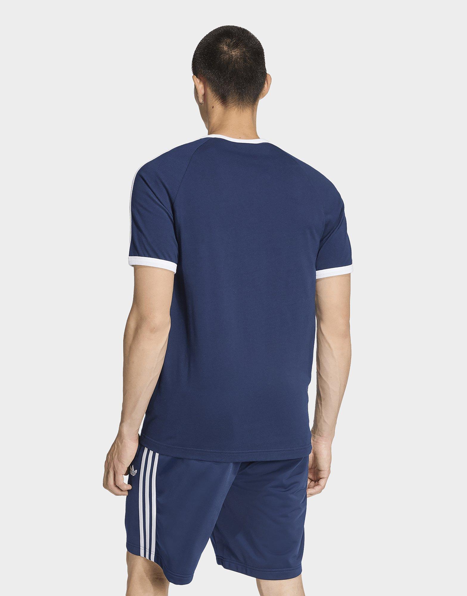 adidas 3-STRIPES SLIM RINGER TEE