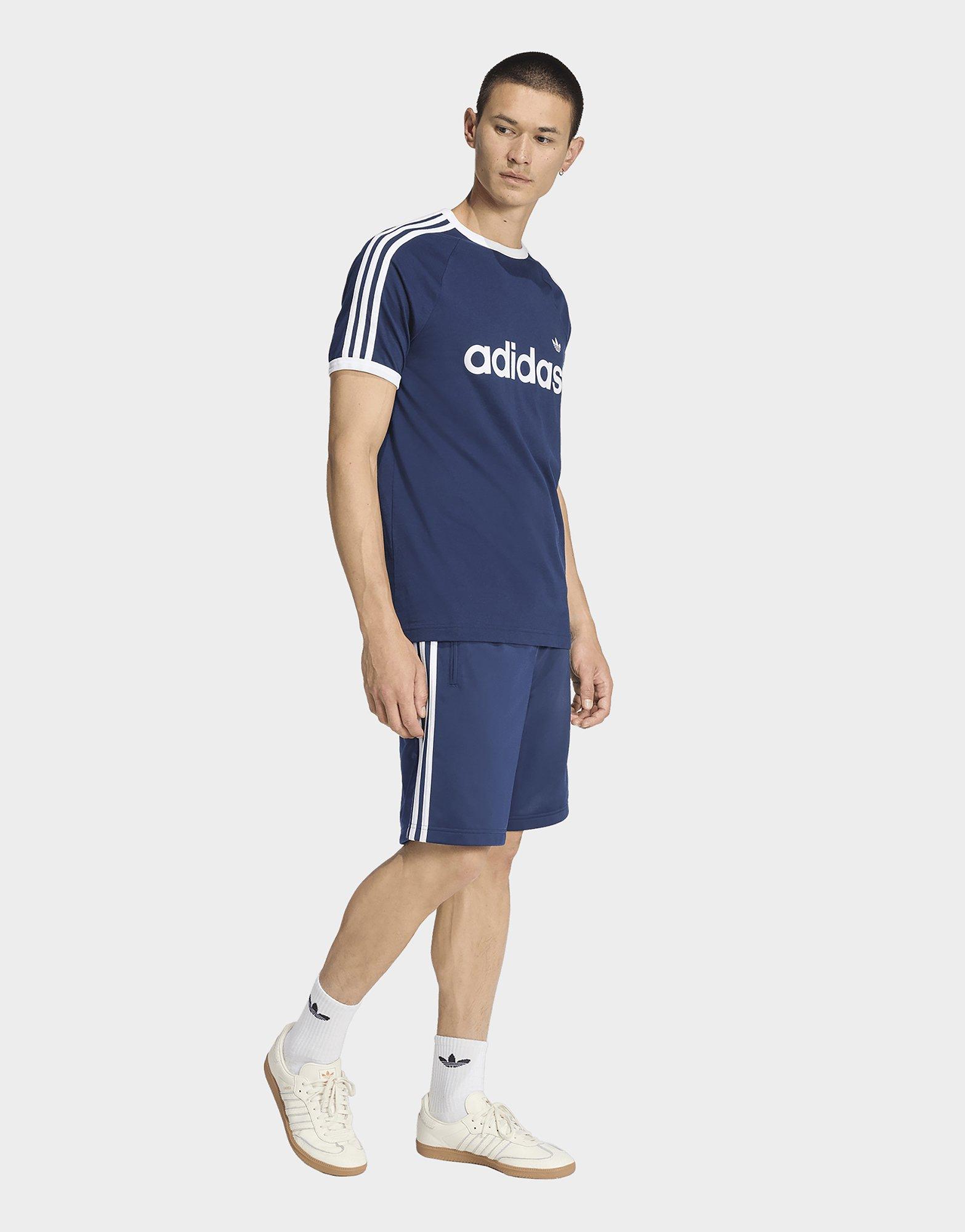 adidas 3-STRIPES SLIM RINGER TEE
