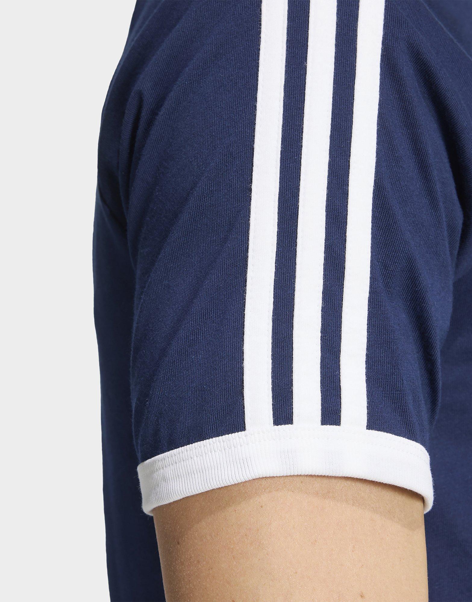 adidas 3-STRIPES SLIM RINGER TEE