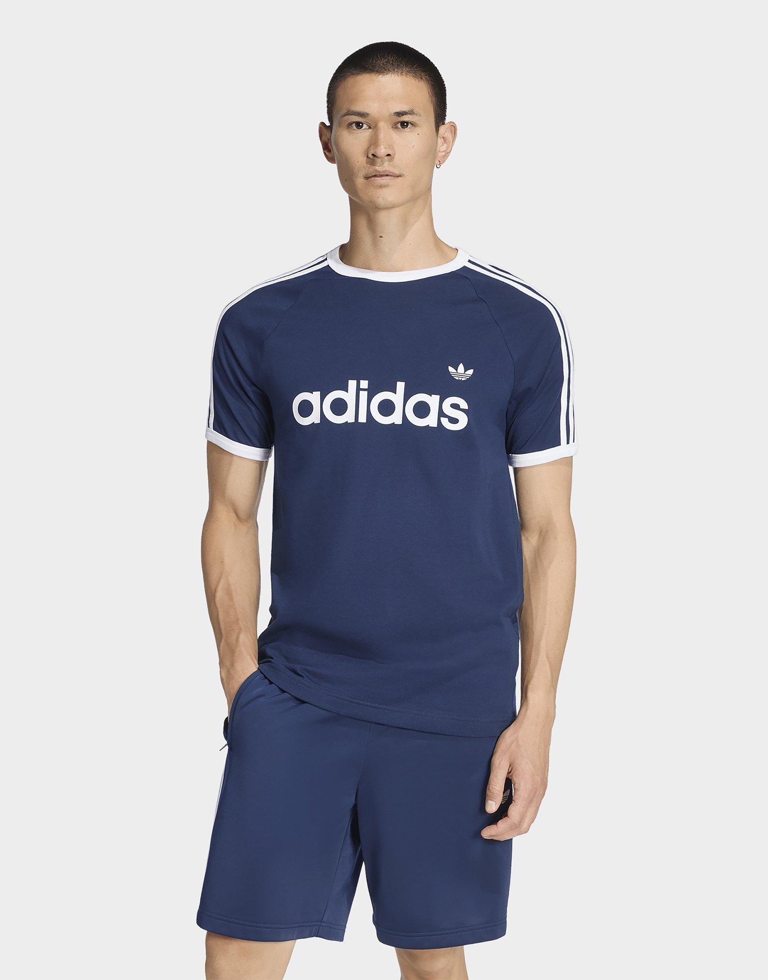 adidas T-shirt Slim Ringer 3-Stripes