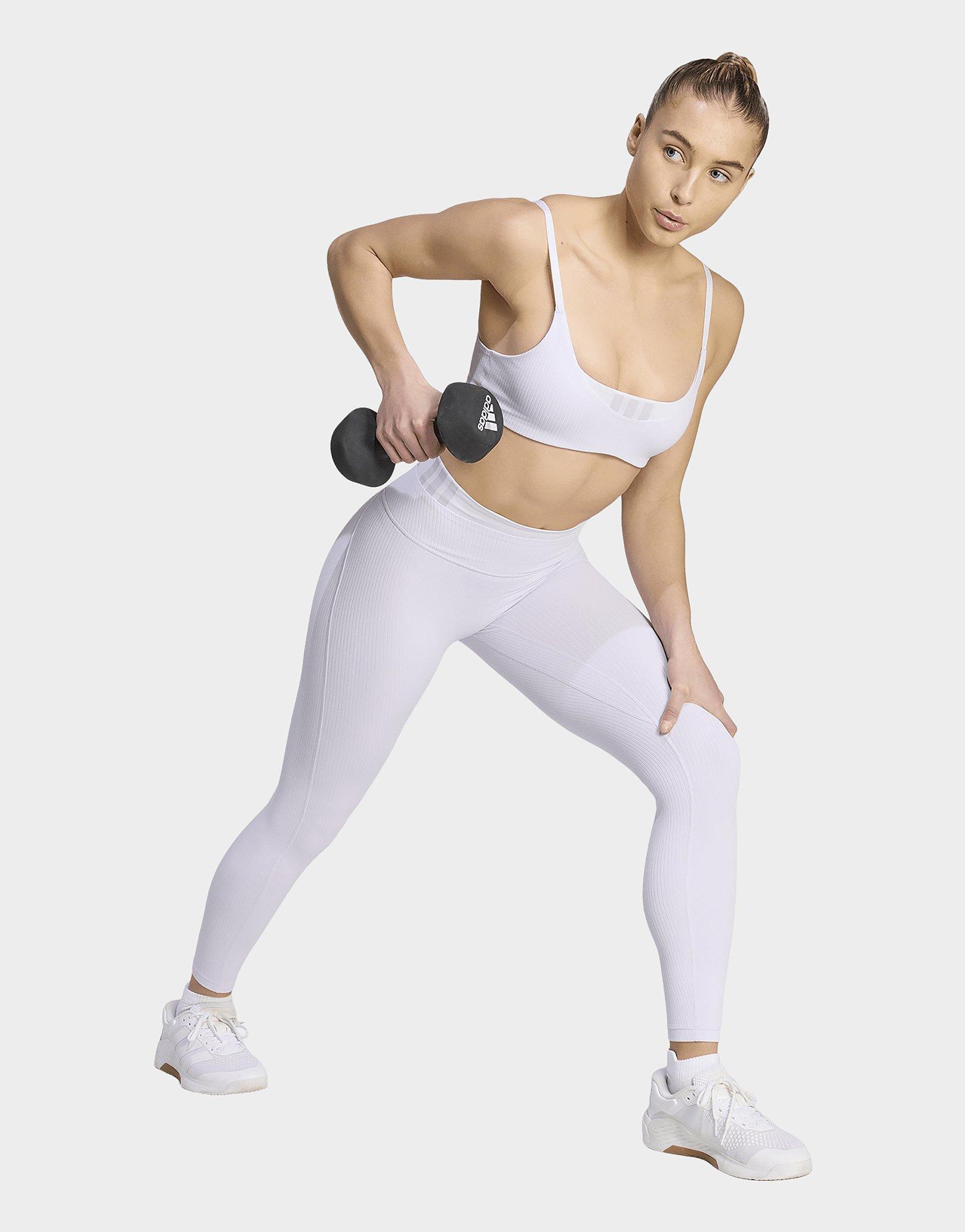 adidas All Me Sport-bh, Leichter Halt, Gerippt