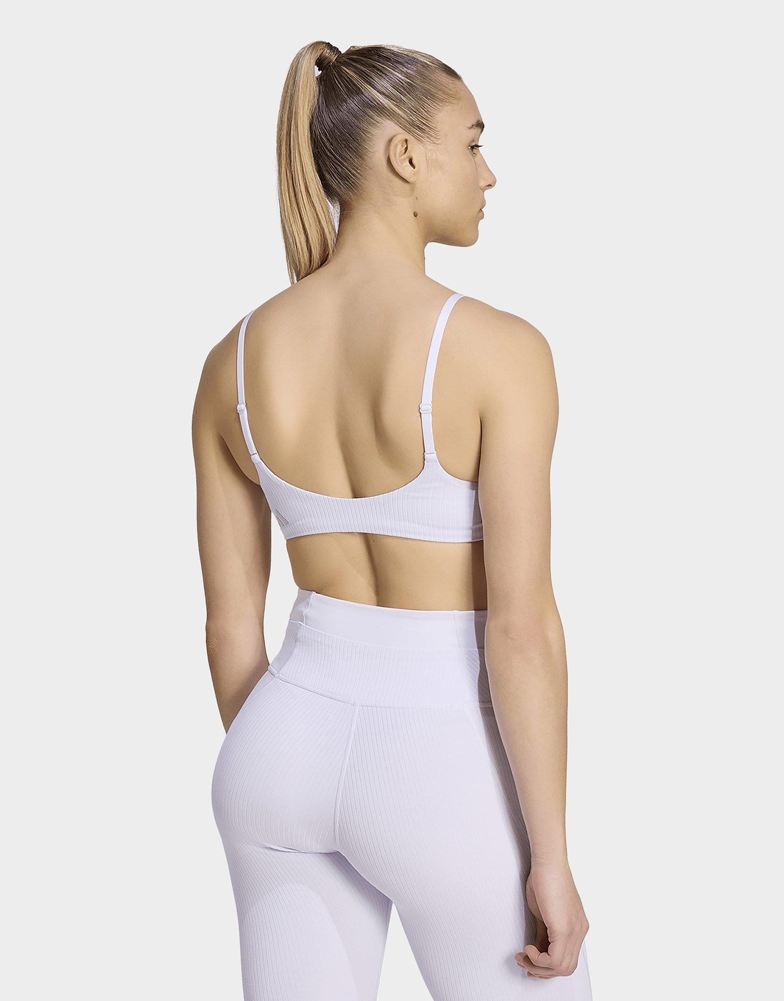 adidas All Me Sport-bh, Leichter Halt, Gerippt