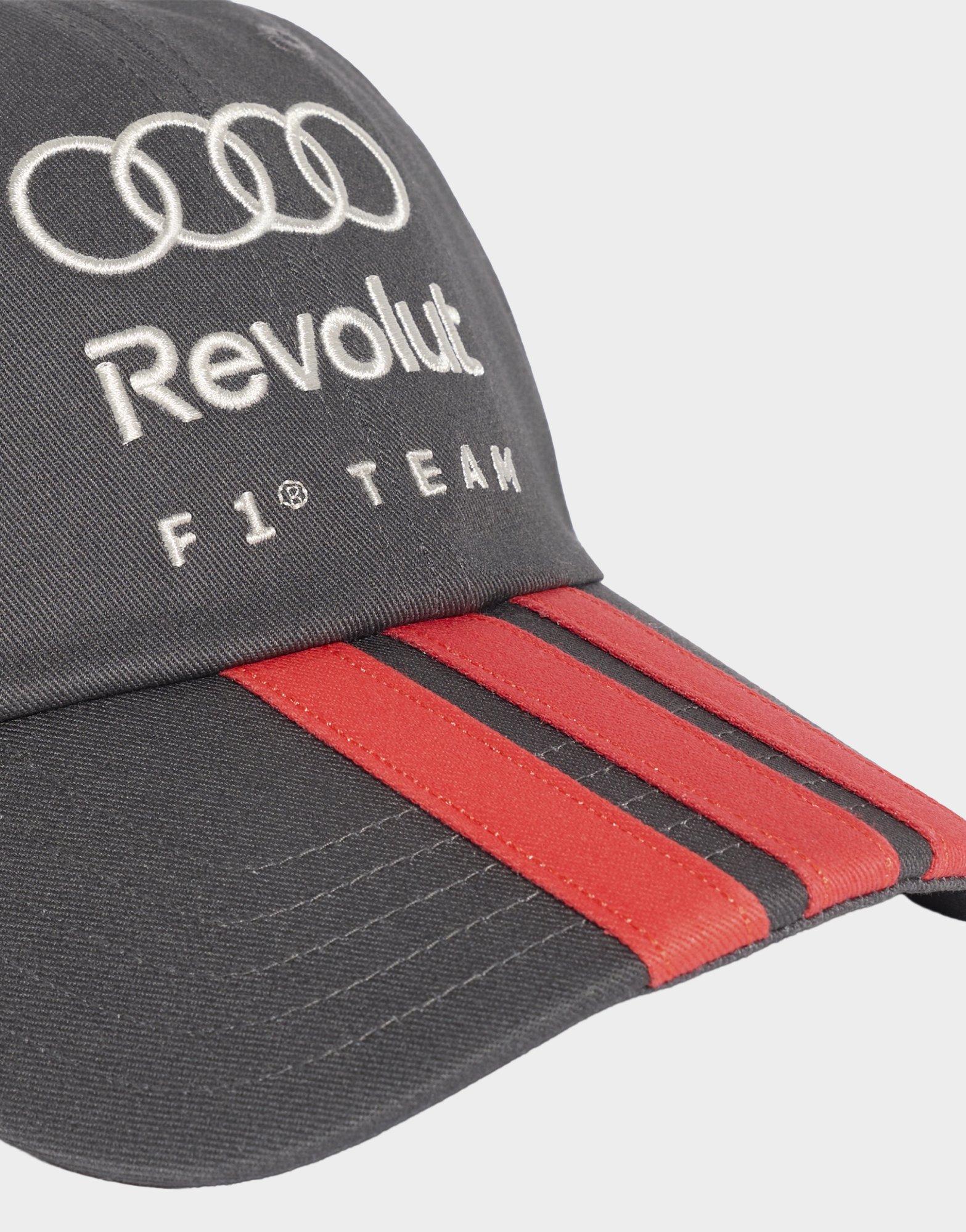 adidas AUDI REVOLUT F1 TEAM DNA 3 STRIPES CAP