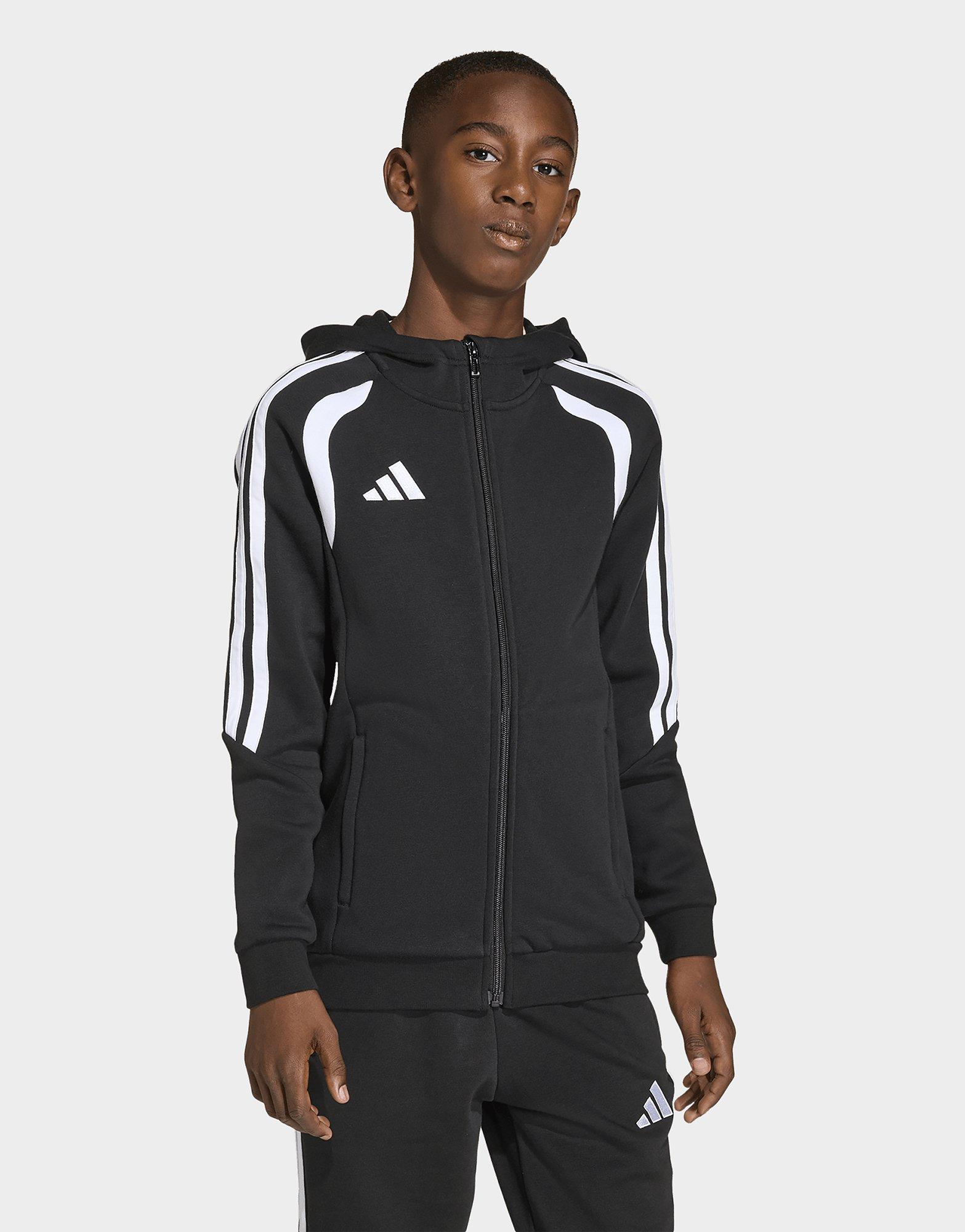 adidas Felpa Con Cappuccio Con Zip Integrale Per Bambini Tiro26 League