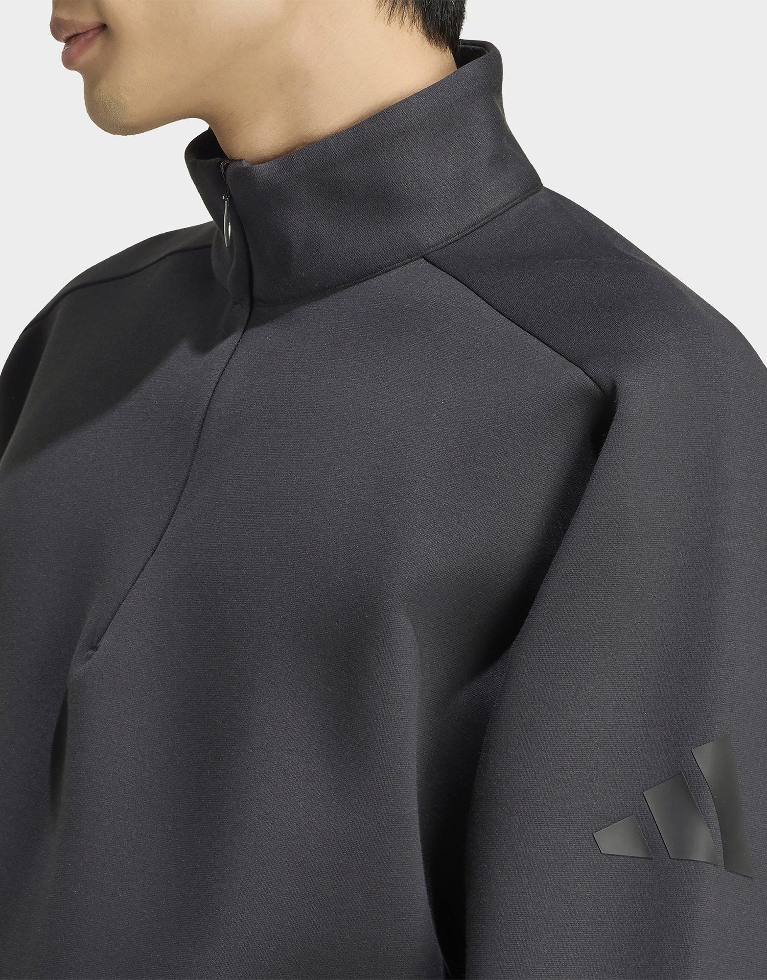 adidas Sweat-shirt Zip 1/4 Maille Hiver Soft Lux