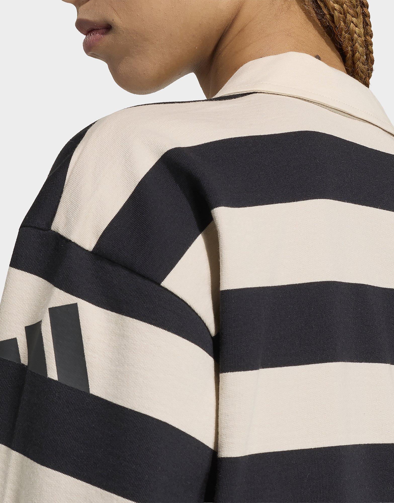 adidas Essentials Contemporary French Terry Langarm-Poloshirt