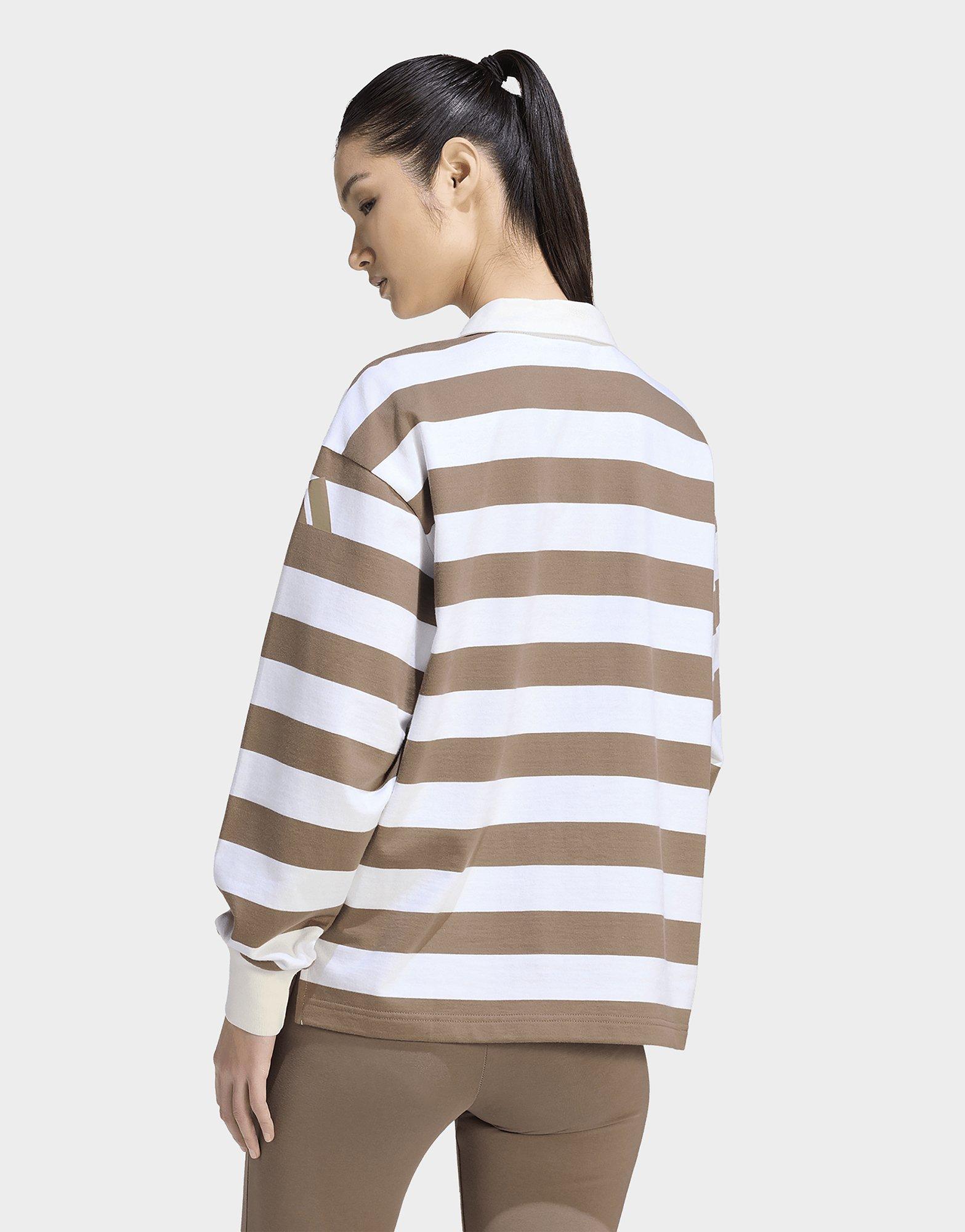 adidas Polo Manches Longues French Terry Contemporain Essentials