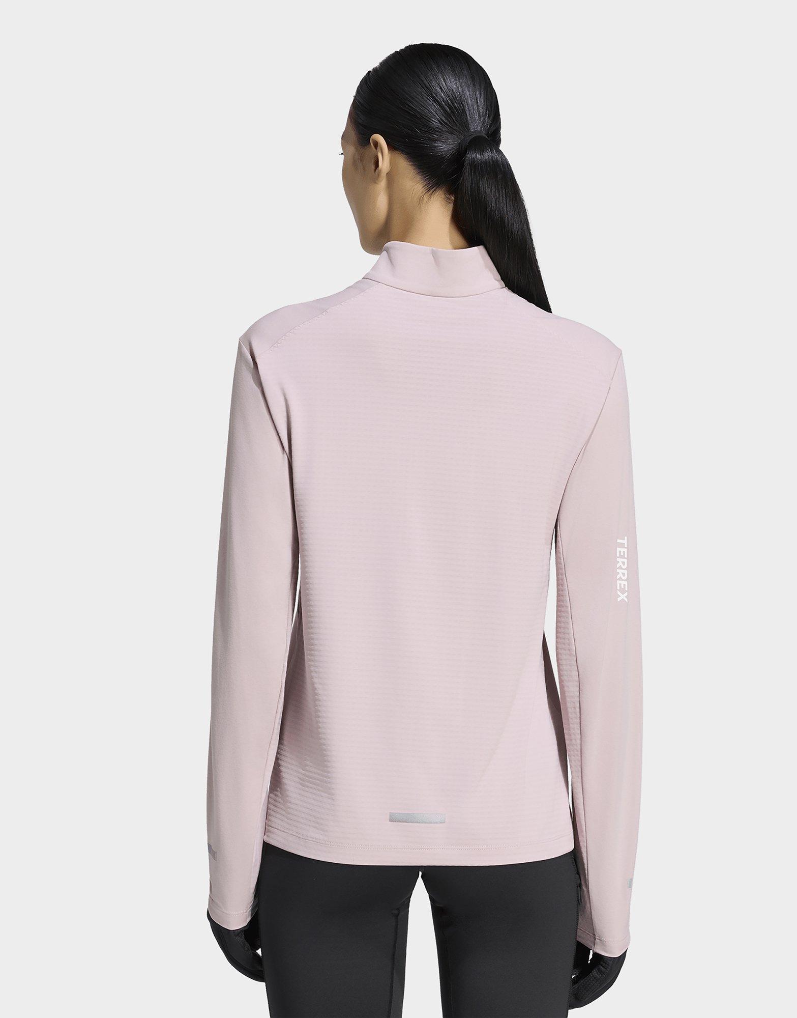 adidas Terrex Xperior Longsleeve met Halflange Rits