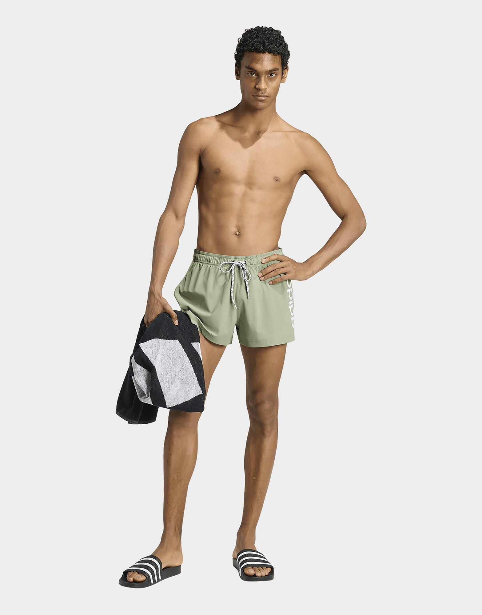 adidas Logo Stretchy Knit Zwemshort 3 Inch