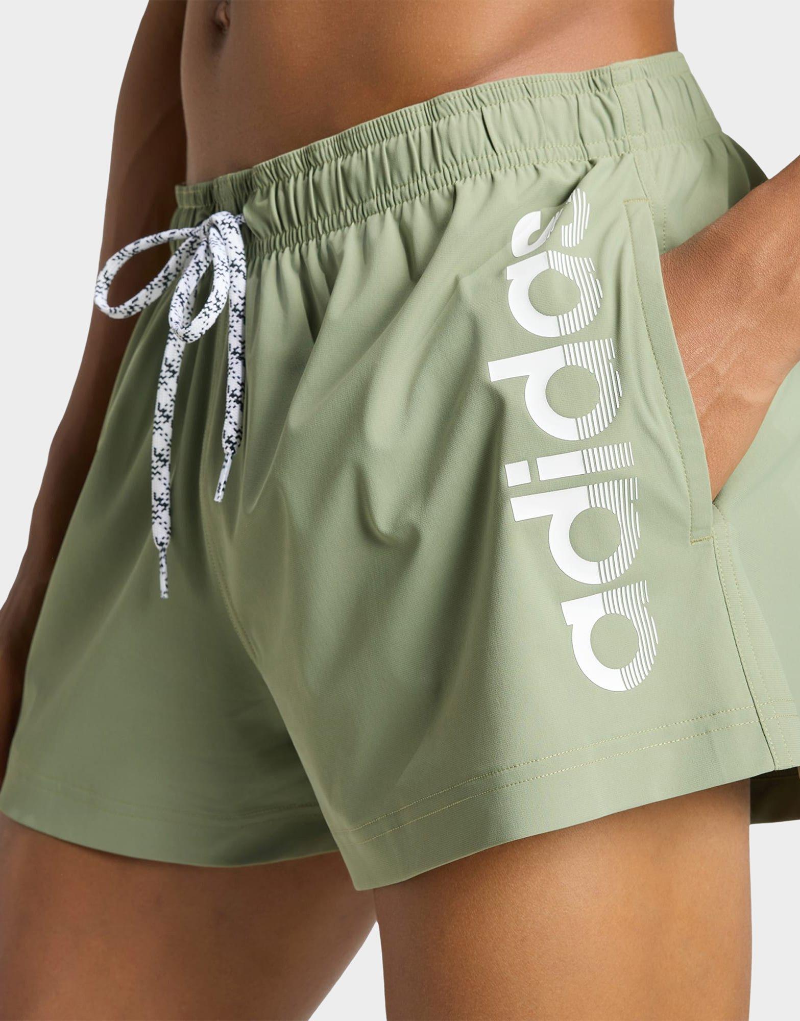 adidas Logo Stretchy Knit Zwemshort 3 Inch