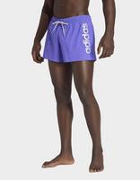 adidas Logo Stretchy Knit Swim Shorts 3 Inch