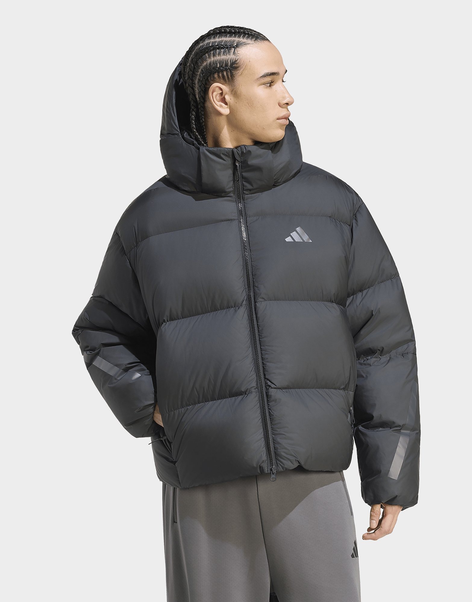 Black adidas Z.n.e. Puffer Down Jacket | JD Sports UK