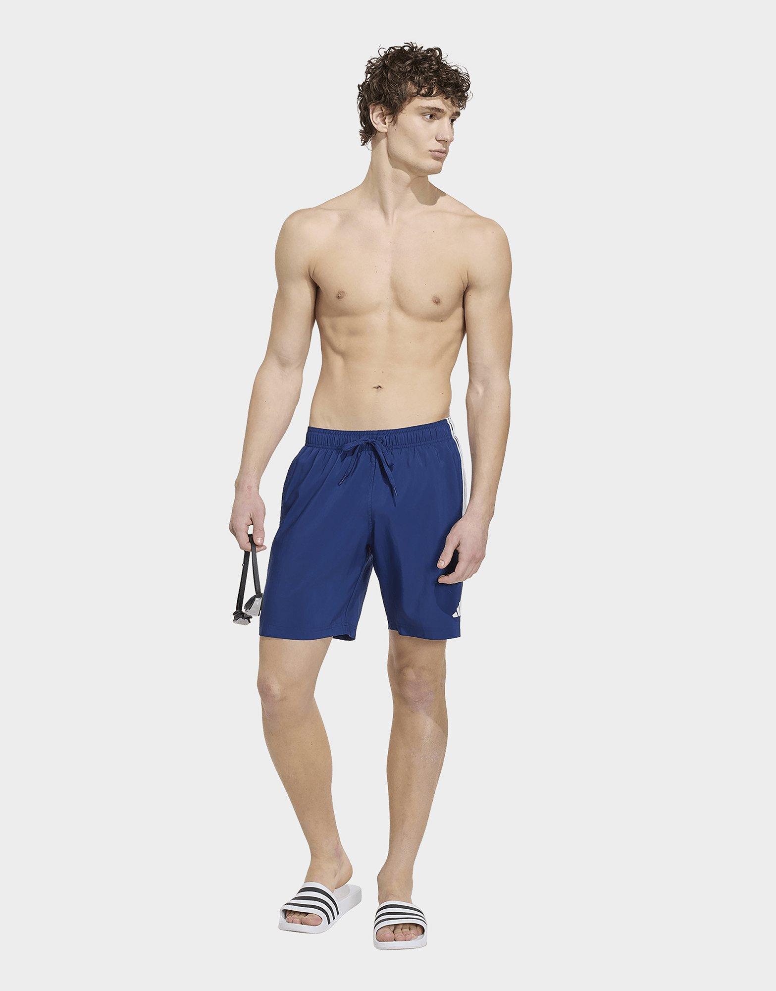 adidas Short De Natation 3 Bandes 8 Inch