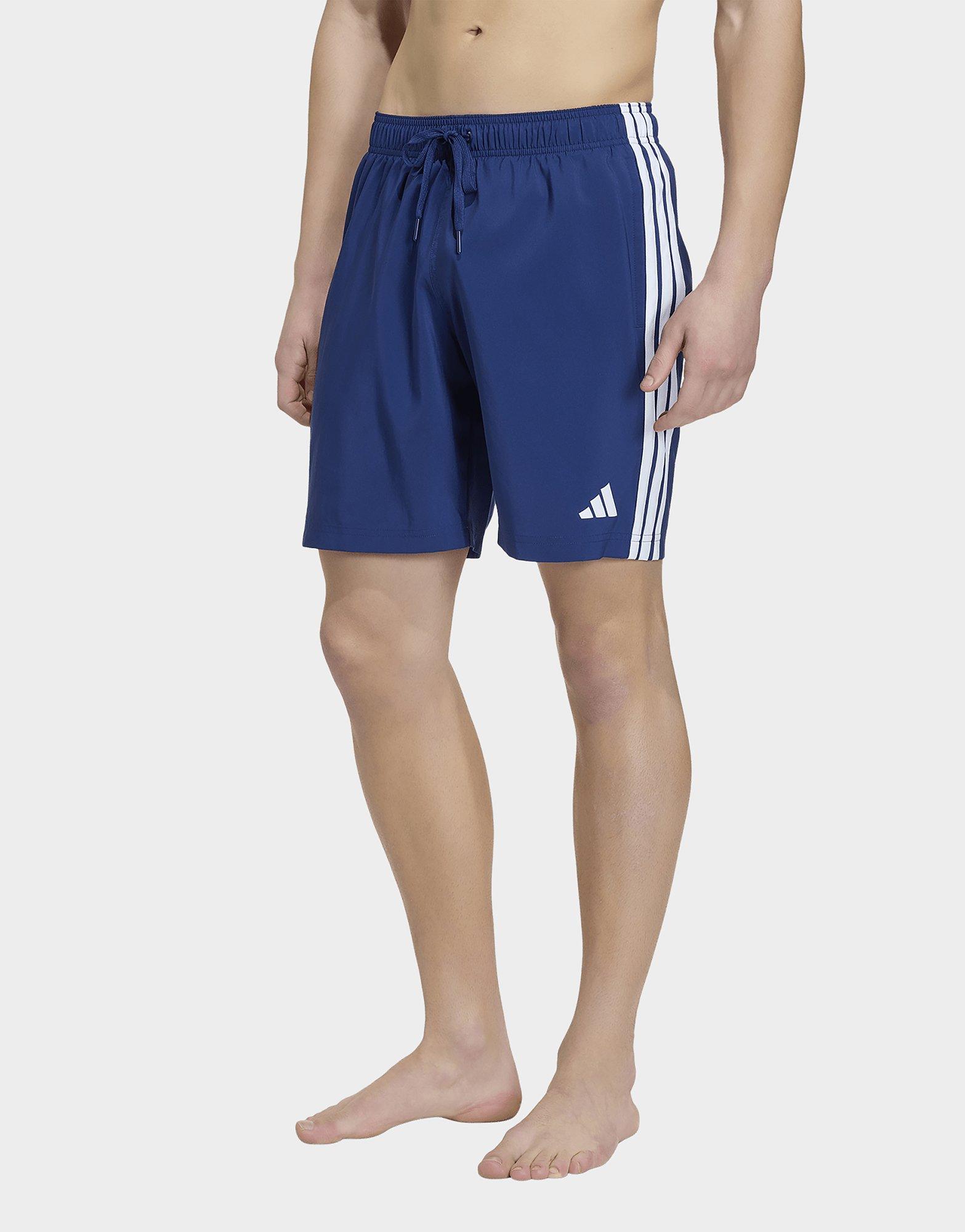 adidas Short Da Nuoto 3 Stripes 8 Inch