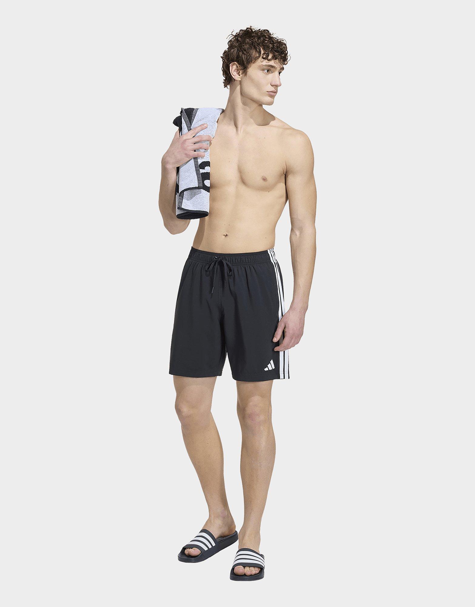 adidas Short De Natation 3 Bandes 8 Inch