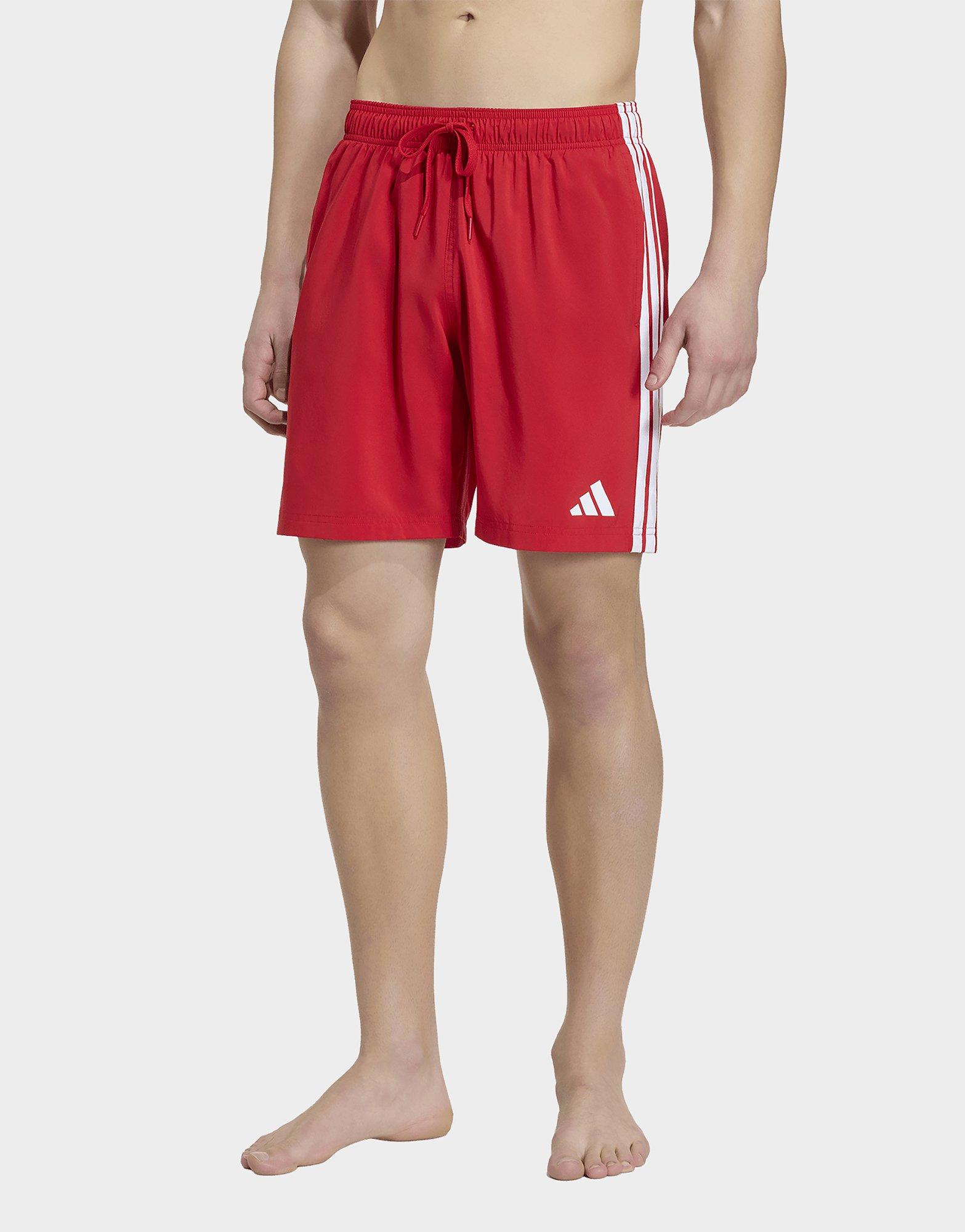 adidas Short Da Nuoto 3 Stripes 8 Inch