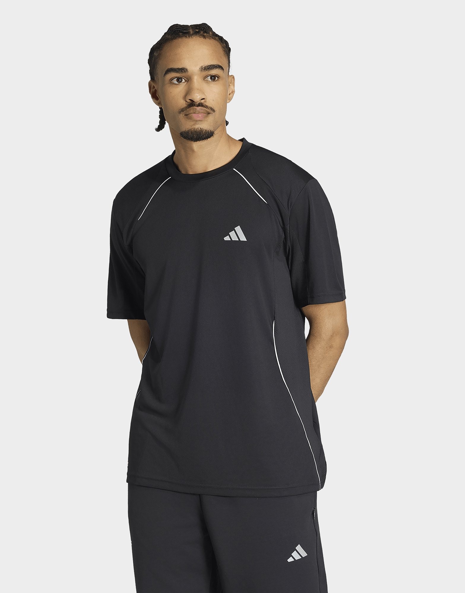 dDdDdDd　TECH DRY POLY SHIRTS Black sfc Black adidas adidas TECH APPAREL T-SHIRT | JD Sports UK