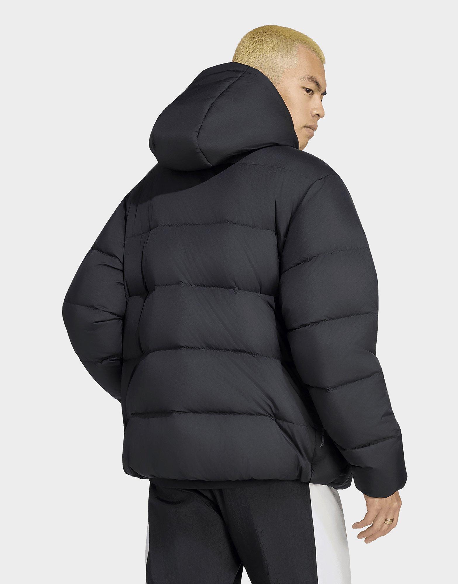 adidas Juventus Turin Climawarm 3 Stripes Puffer Donsjack Met Capuchon