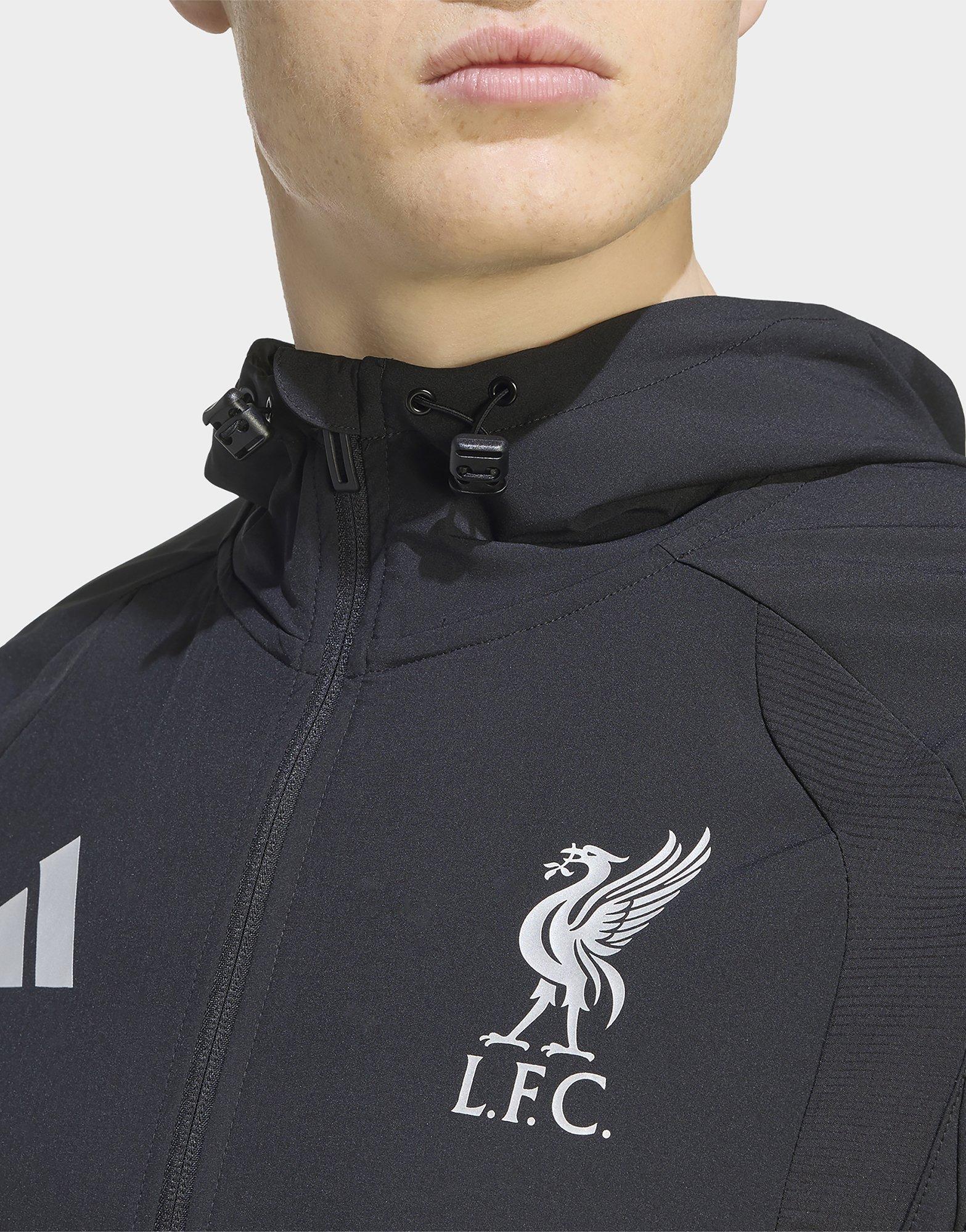 adidas Cortavientos Liverpool Fc Tiro Travel Con Cierre De Cremallera
