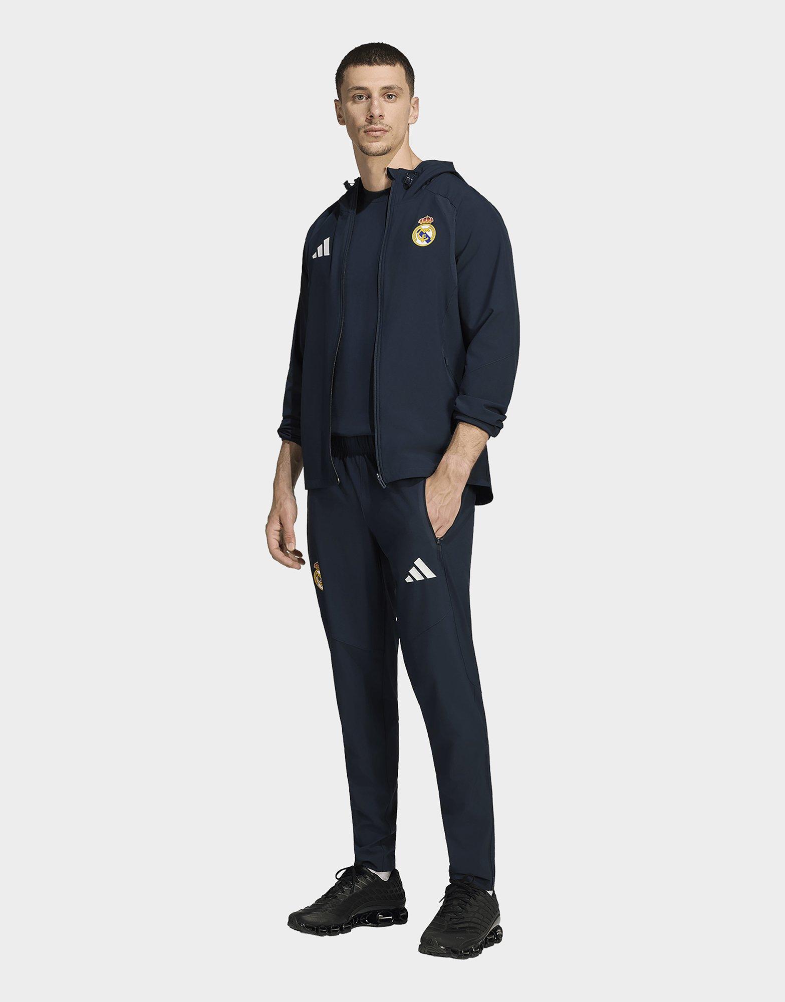 adidas Real Madrid Tiro Travel Windbreaker, Durchgehender Reißverschluss