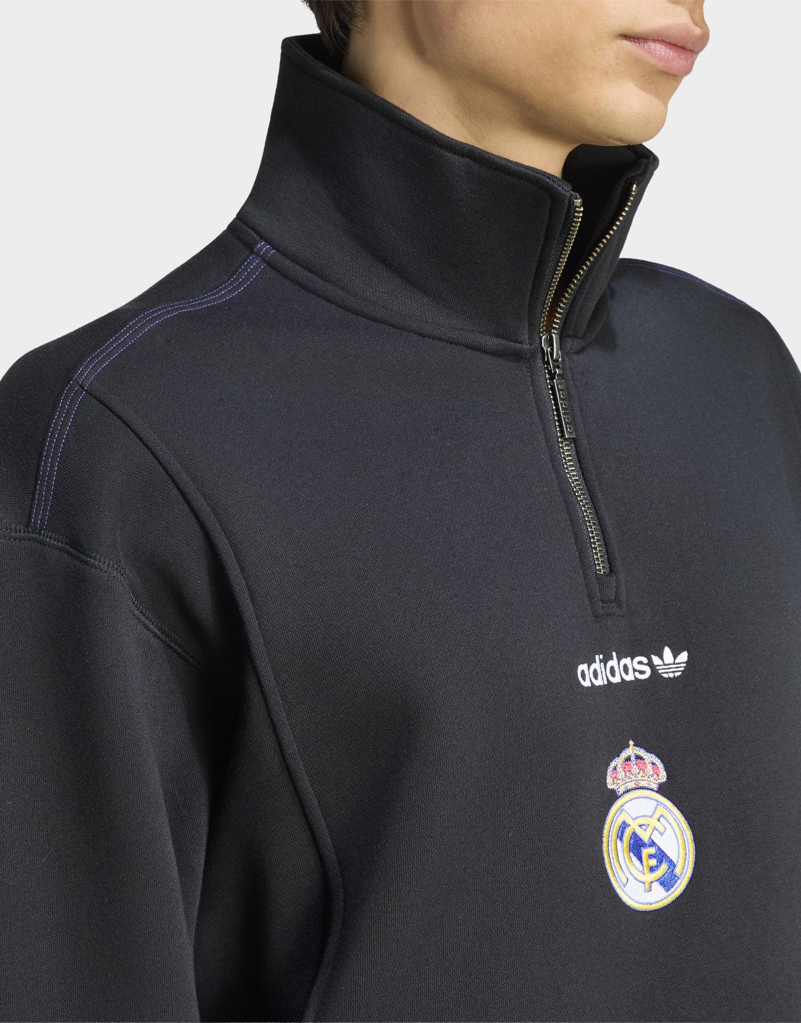 adidas Real Madrid EQT Oberteil, Reißverschluss Bis Zur Brust