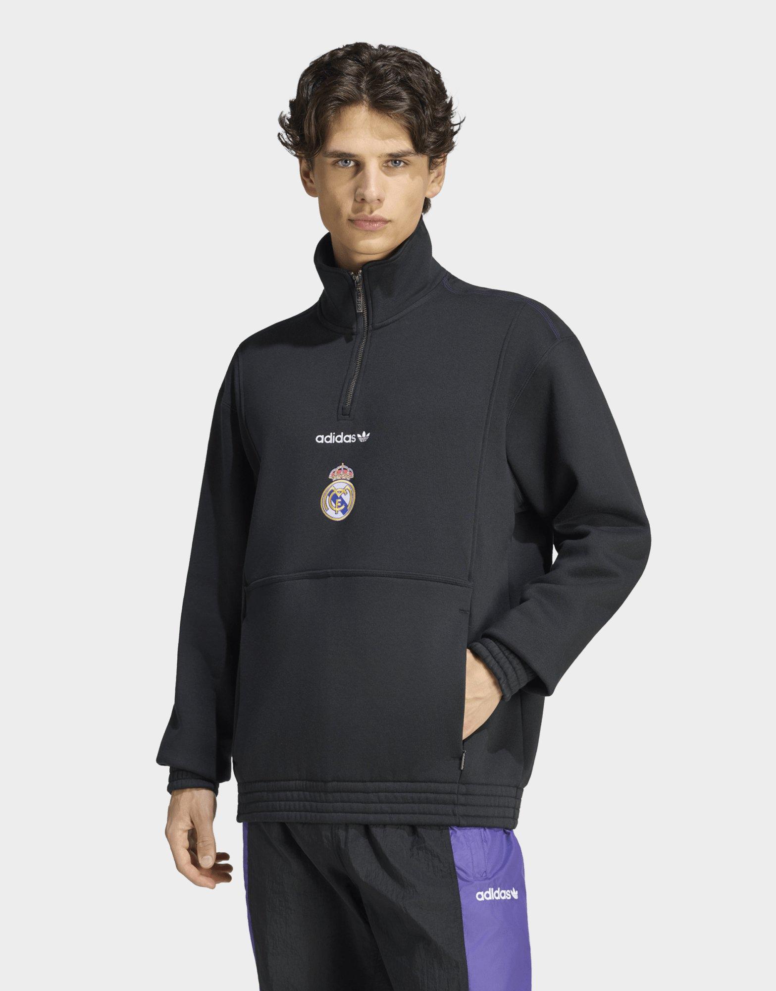 adidas Real Madrid EQT Half Zip Top