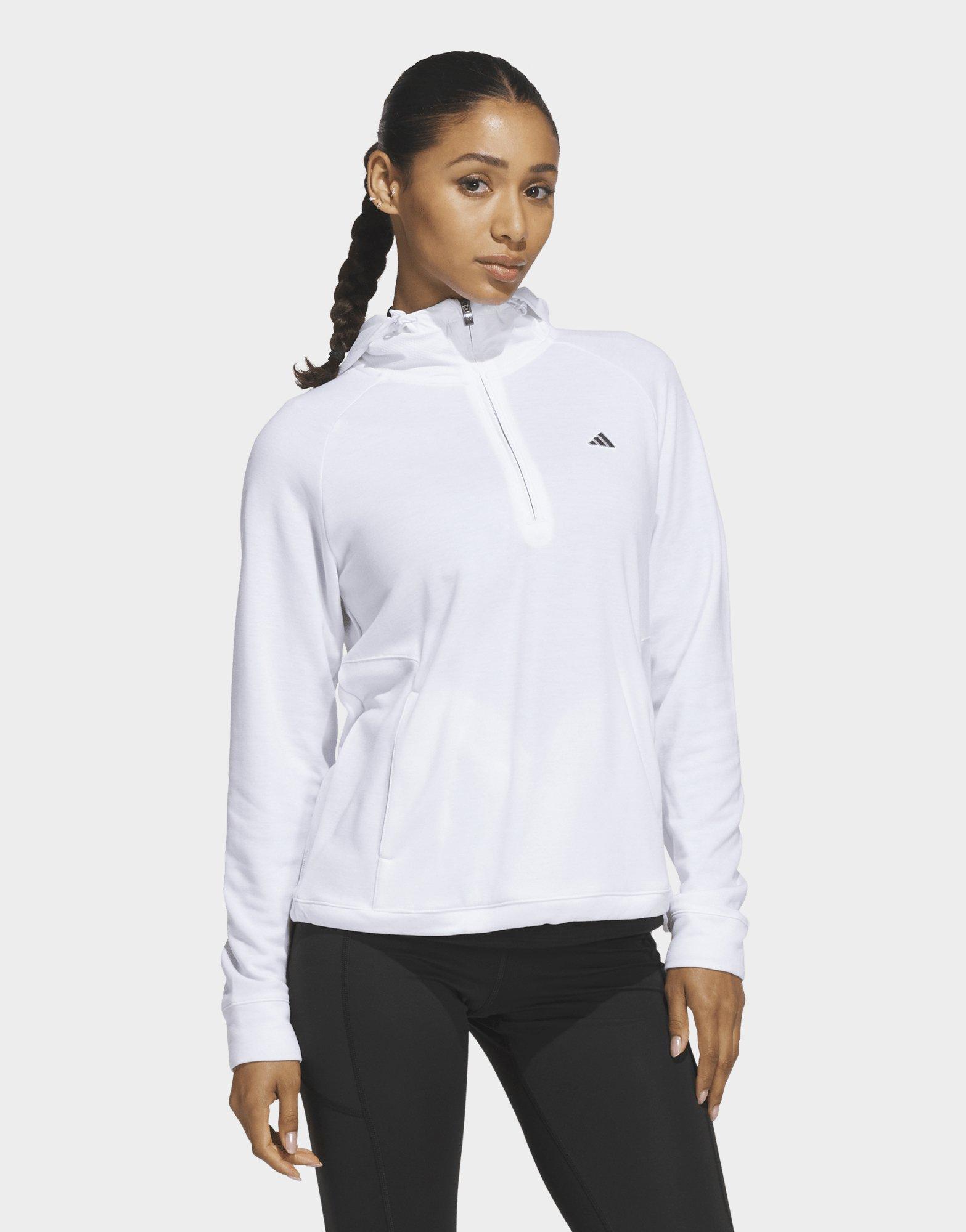 adidas Felpa Con Cappuccio Ibrida Con Zip Da ¼ Ultimate365+ Course Control Giacca