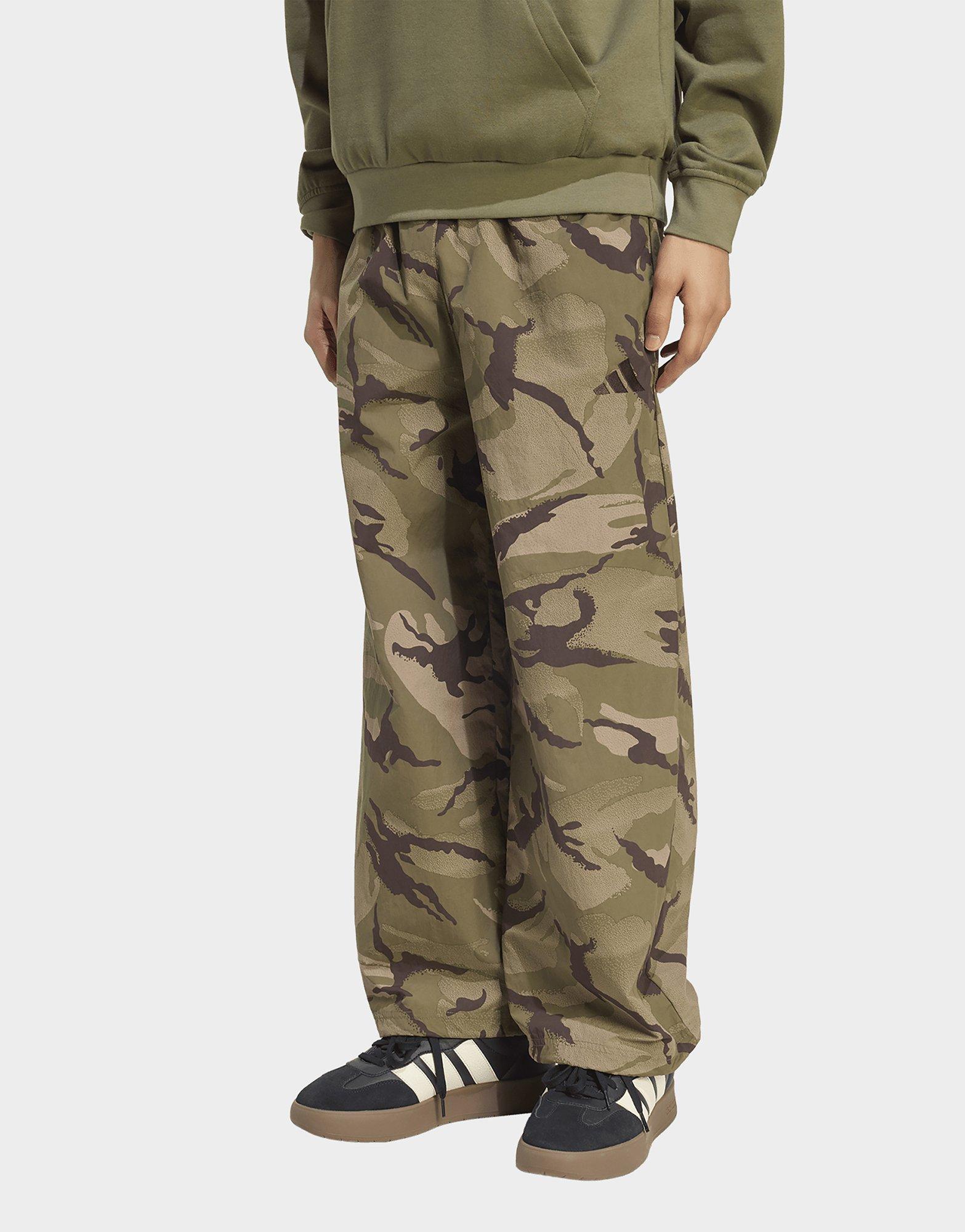 adidas Seasonal Essentials Camo Woven Parachute Pants