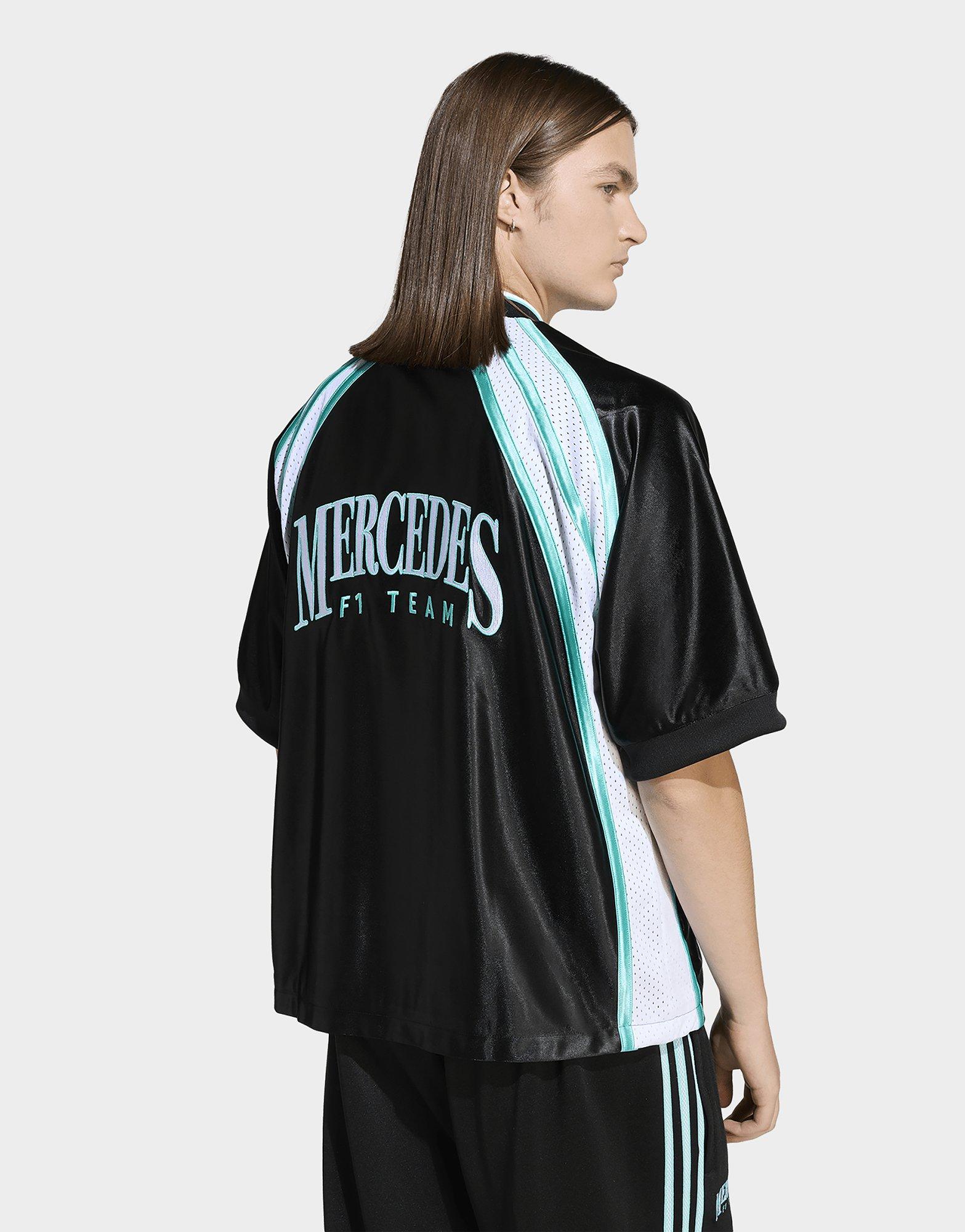 adidas Mercedes AMG Petronas Formula 1 Team Las Vegas Honkbalshirt Heren
