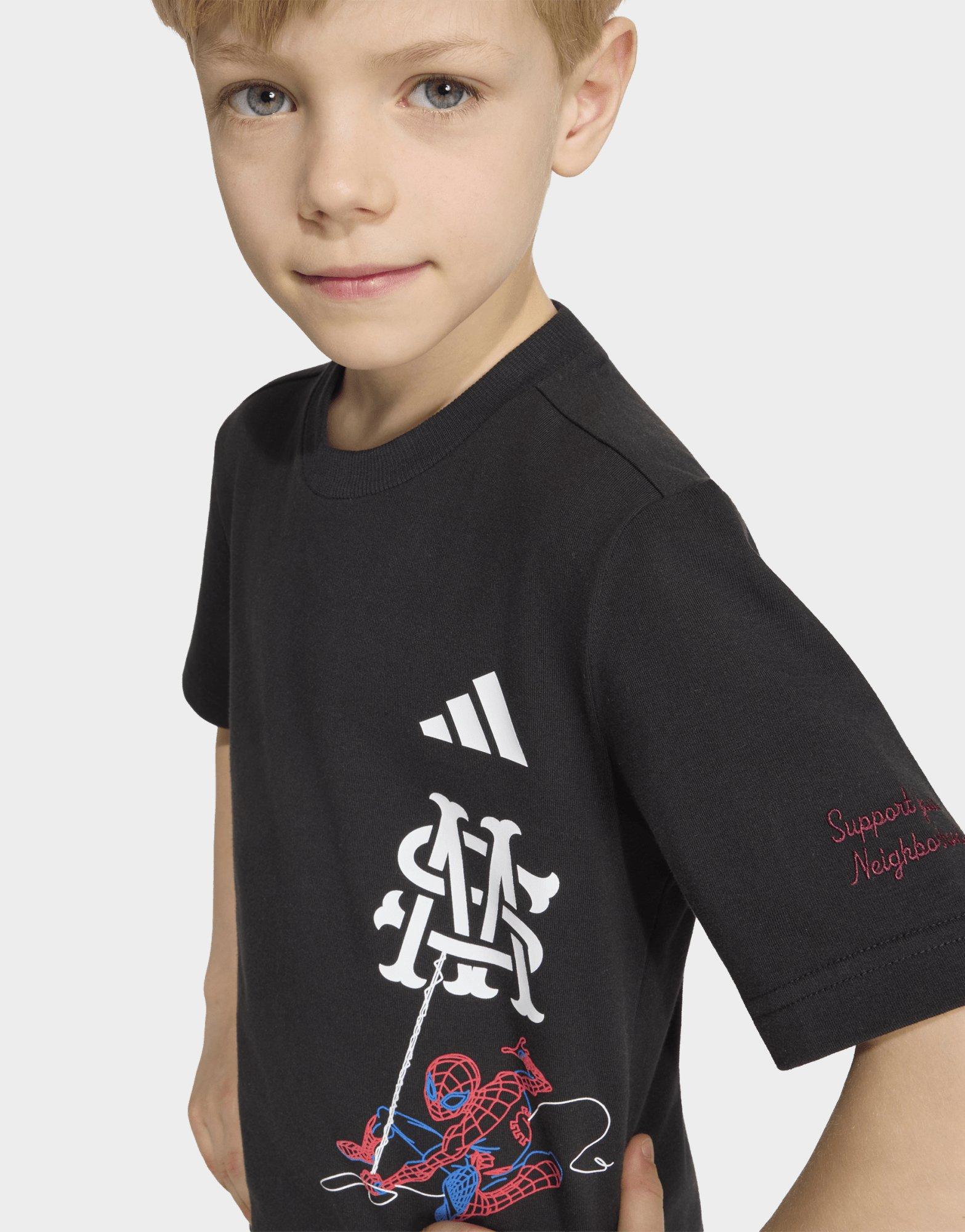 adidas Conjunto Con Camiseta Marvel Spider-man