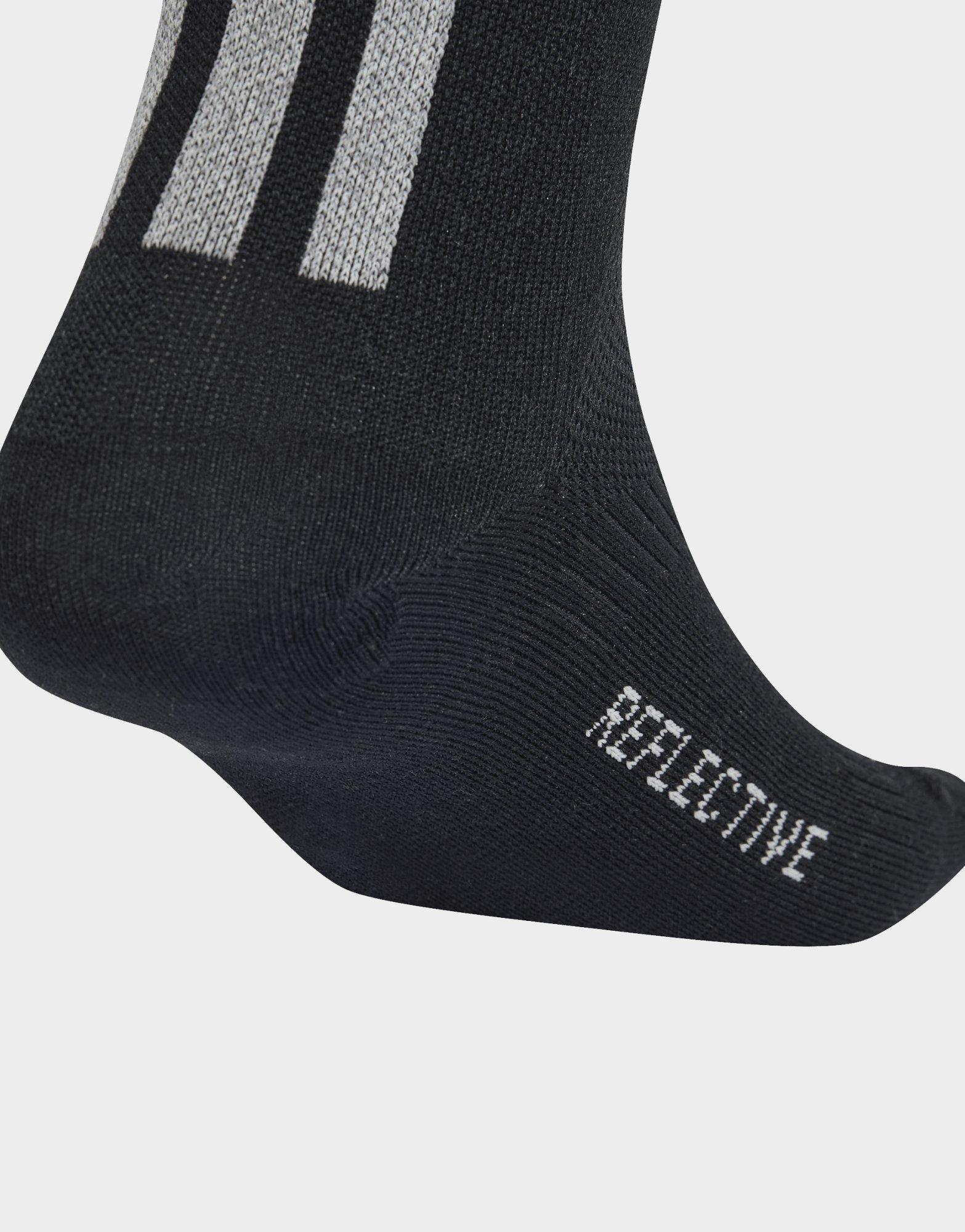 adidas Chaussettes De Running Mi-mollet Réfléchissantes