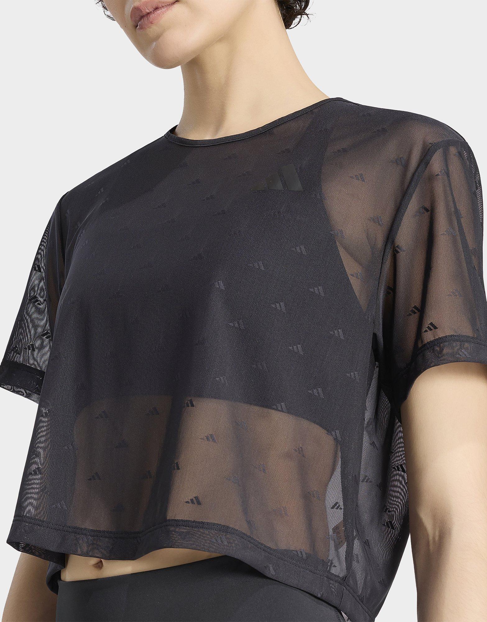 adidas Primelift Essentials Workout Mesh-t-shirt, Kastig Geschnitten